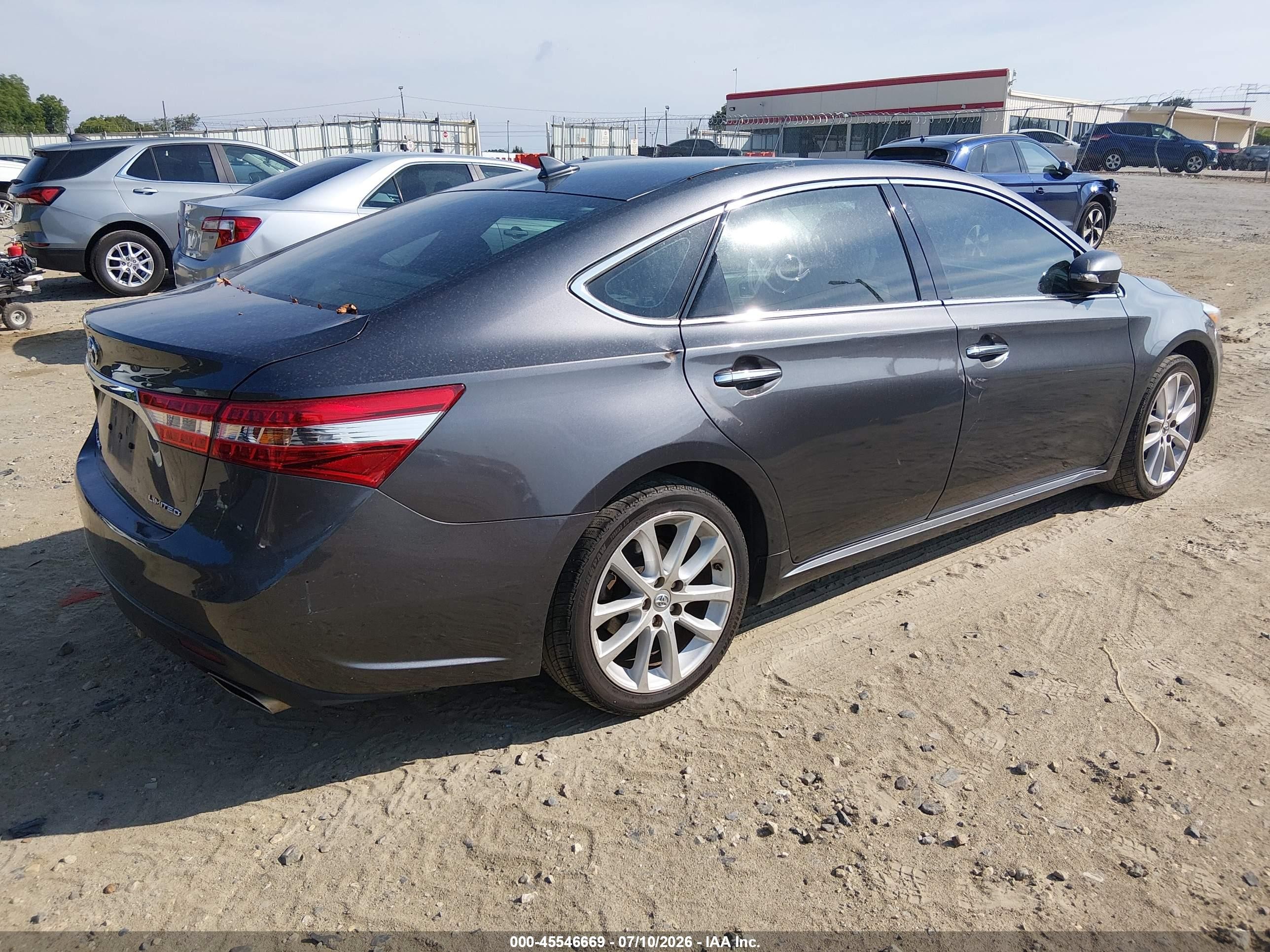 2014 Toyota Avalon Limited Gray vin: 4T1BK1EB2EU105637