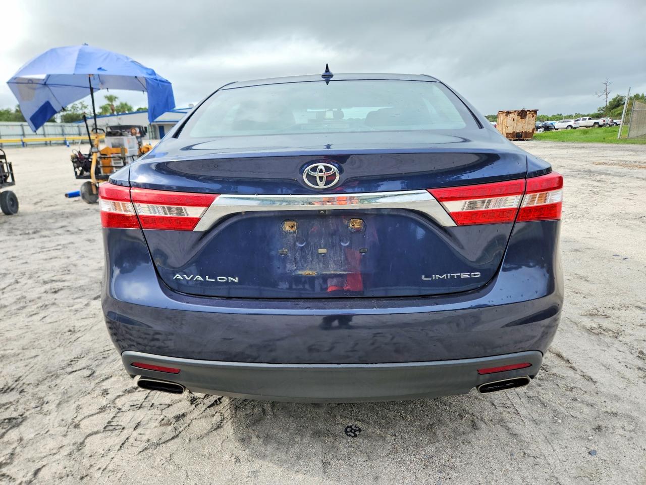 2014 Toyota Avalon Limited Синий vin: 4T1BK1EB2EU106741