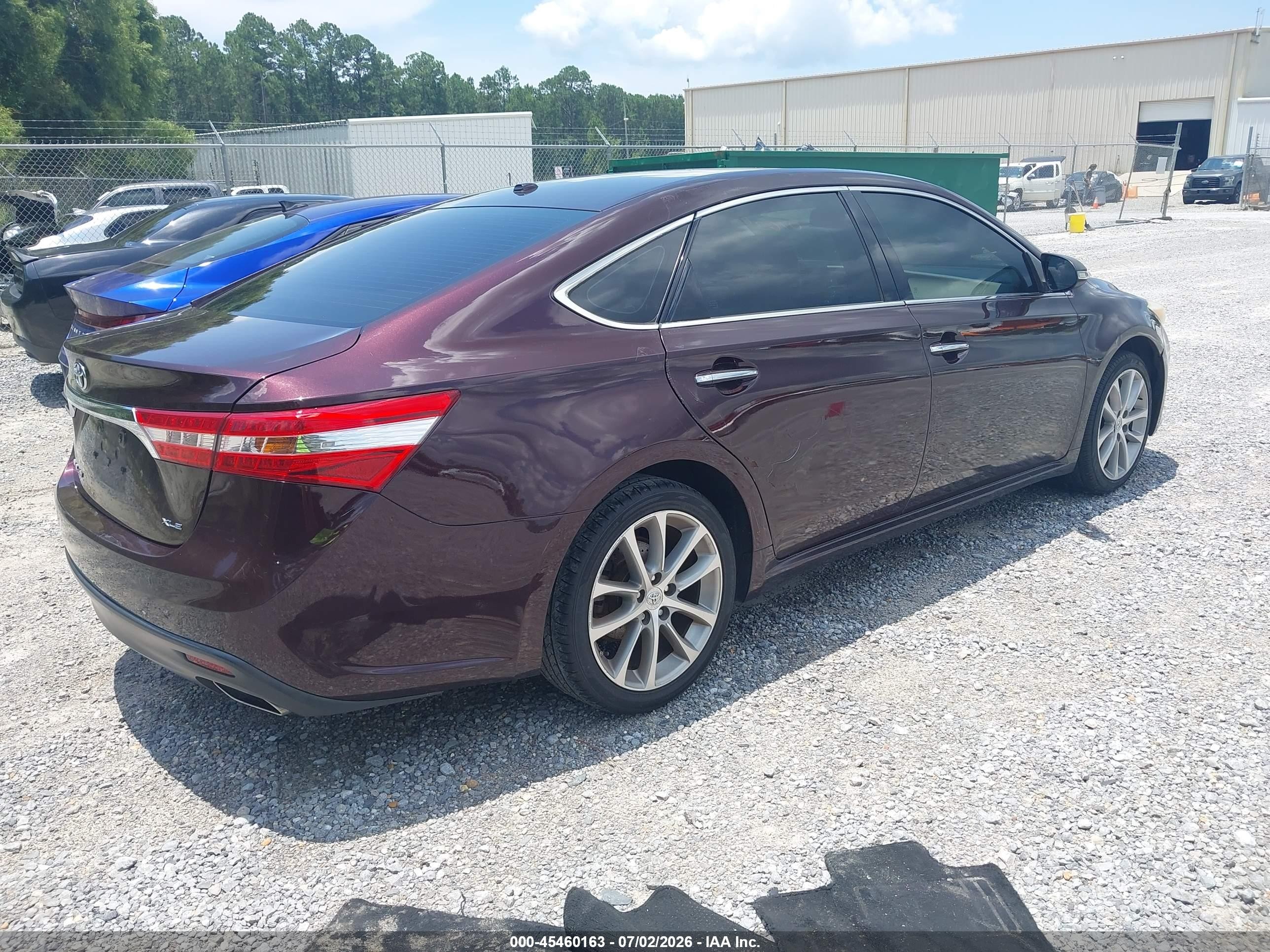 2014 Toyota Avalon Xle Touring Purple vin: 4T1BK1EB2EU111566