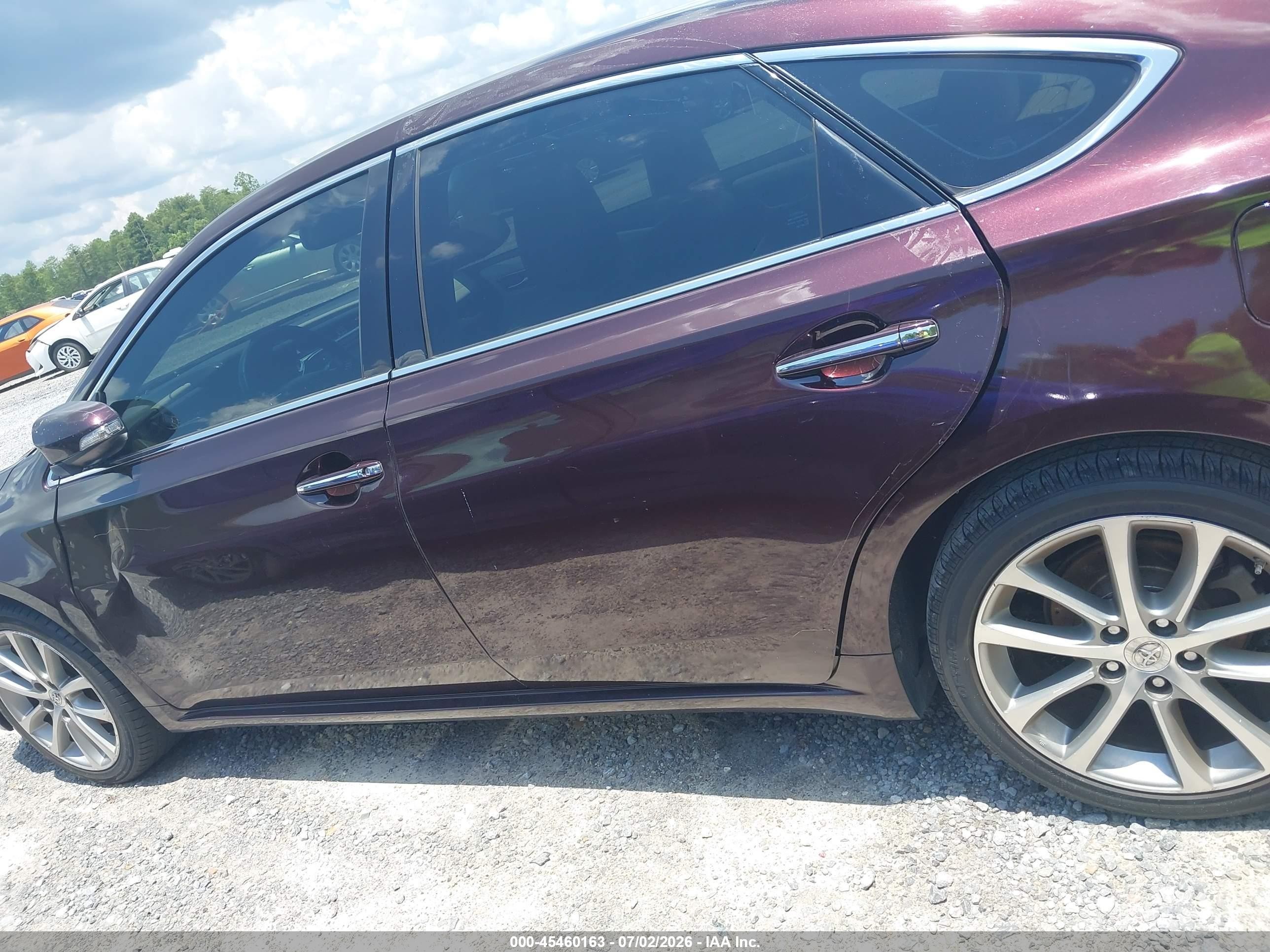 2014 Toyota Avalon Xle Touring Purple vin: 4T1BK1EB2EU111566