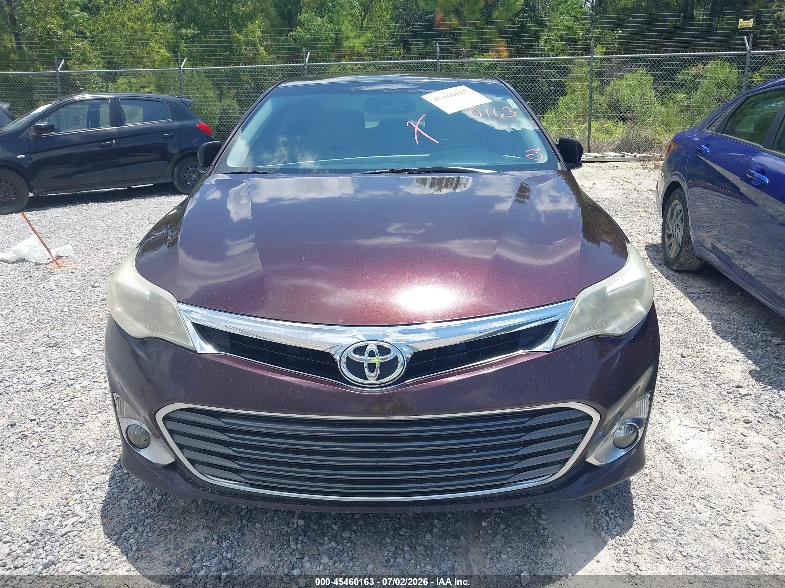 2014 Toyota Avalon Xle Touring Purple vin: 4T1BK1EB2EU111566