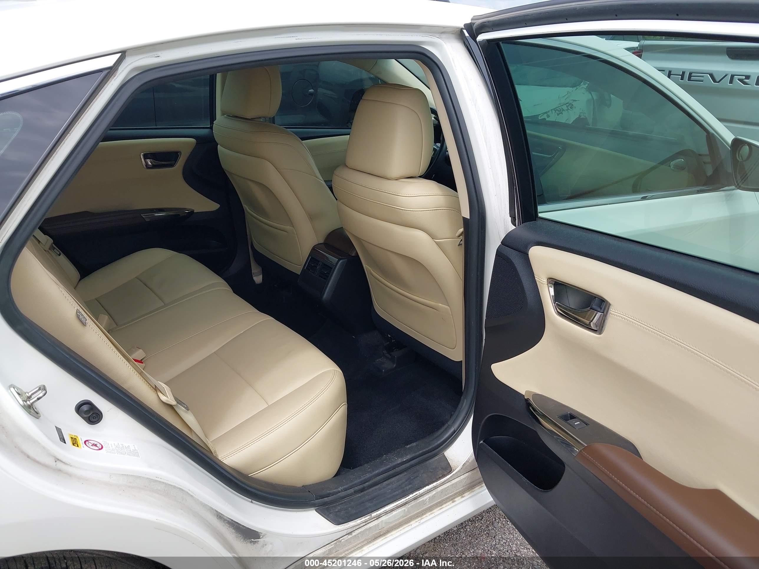 2014 Toyota Avalon Xle White vin: 4T1BK1EB2EU112197