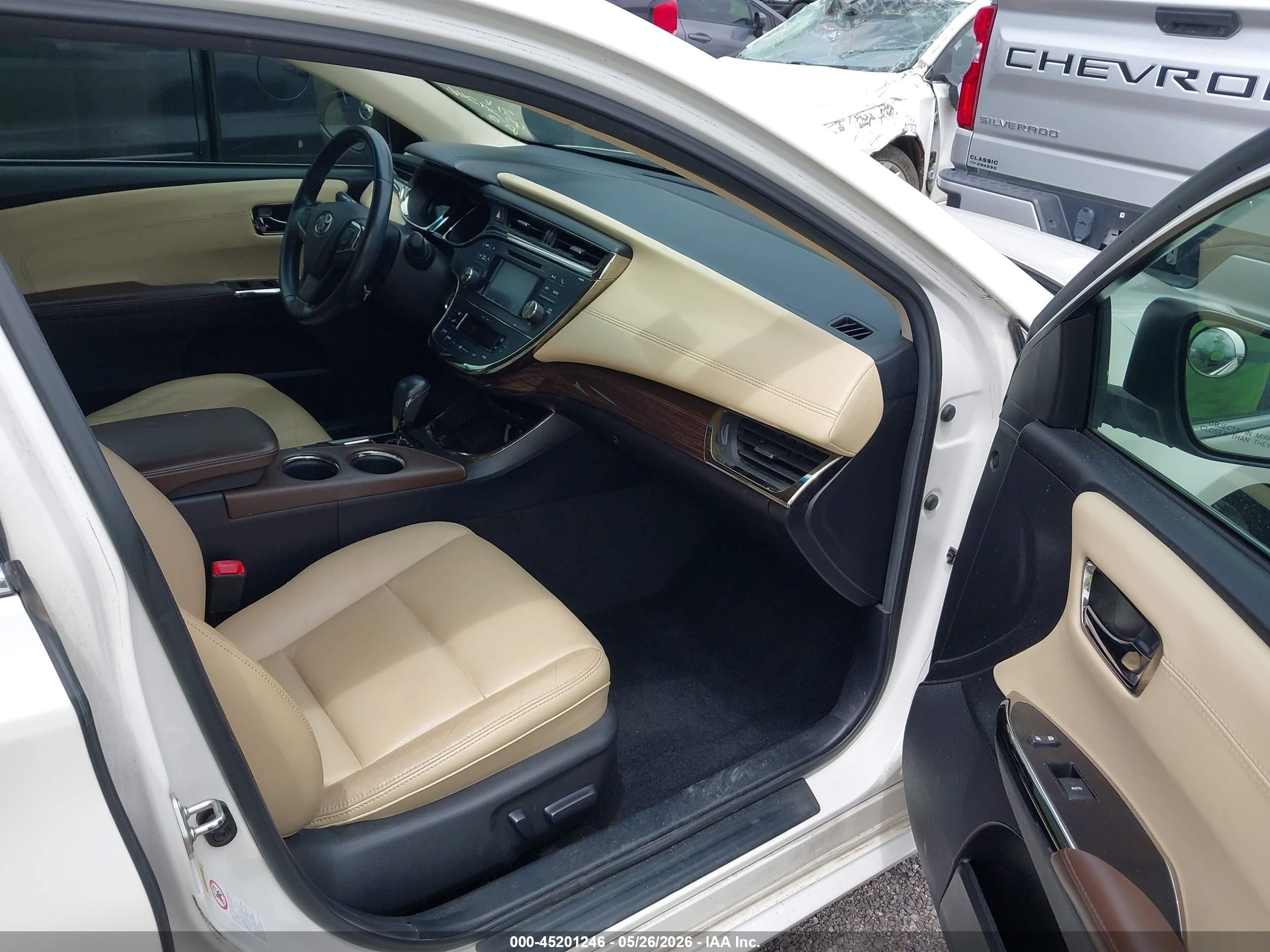 2014 Toyota Avalon Xle White vin: 4T1BK1EB2EU112197