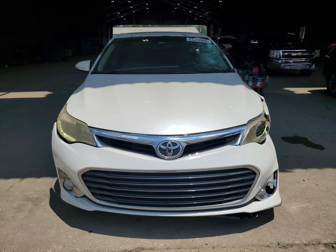 2014 Toyota Avalon Limited White vin: 4T1BK1EB2EU118825