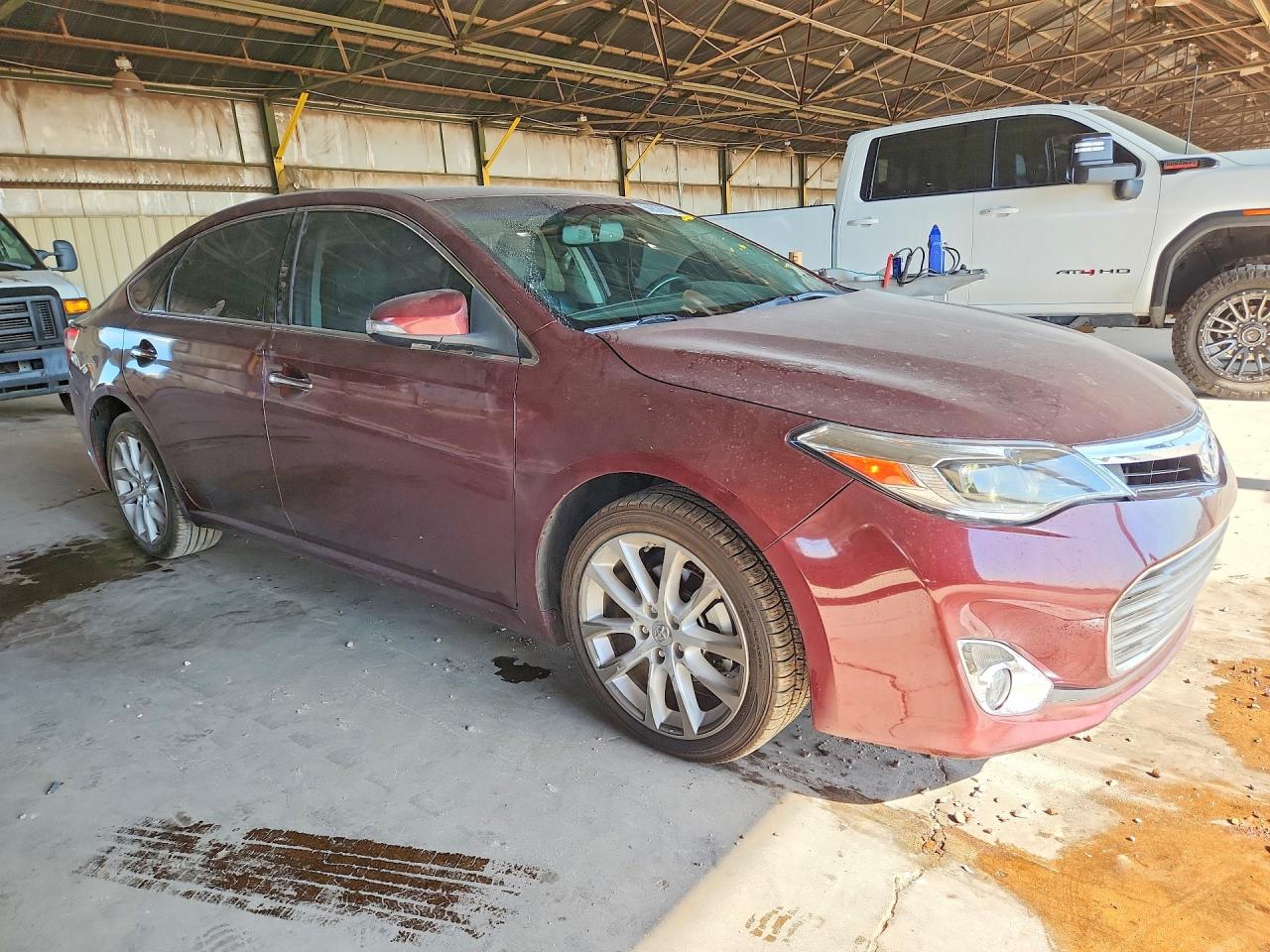 2014 Toyota Avalon Limited Burgundy vin: 4T1BK1EB2EU119313