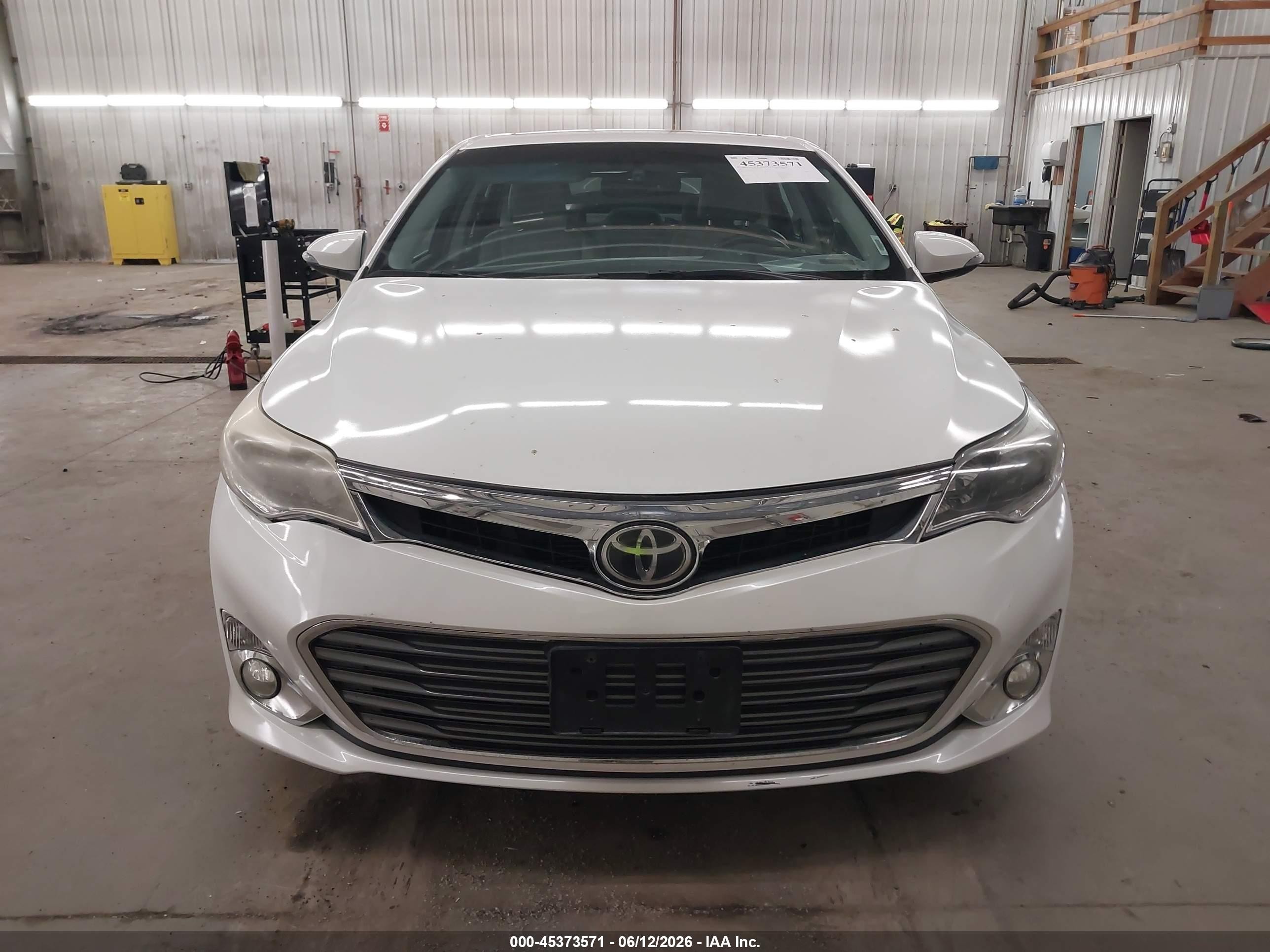 2014 Toyota Avalon Limited White vin: 4T1BK1EB2EU123605