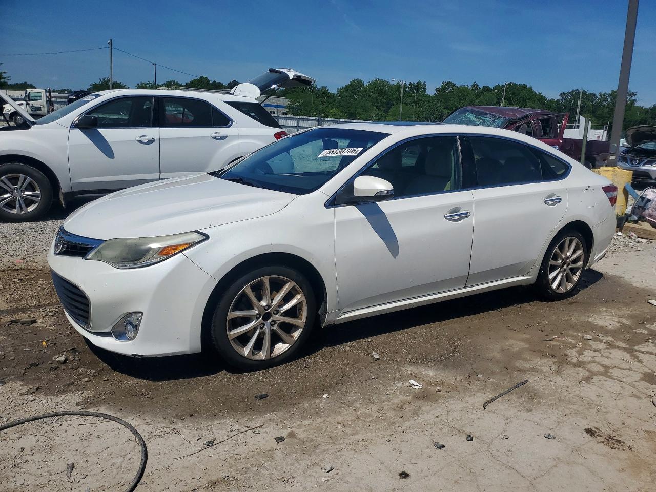 2014 Toyota Avalon Limited Белый vin: 4T1BK1EB2EU123832