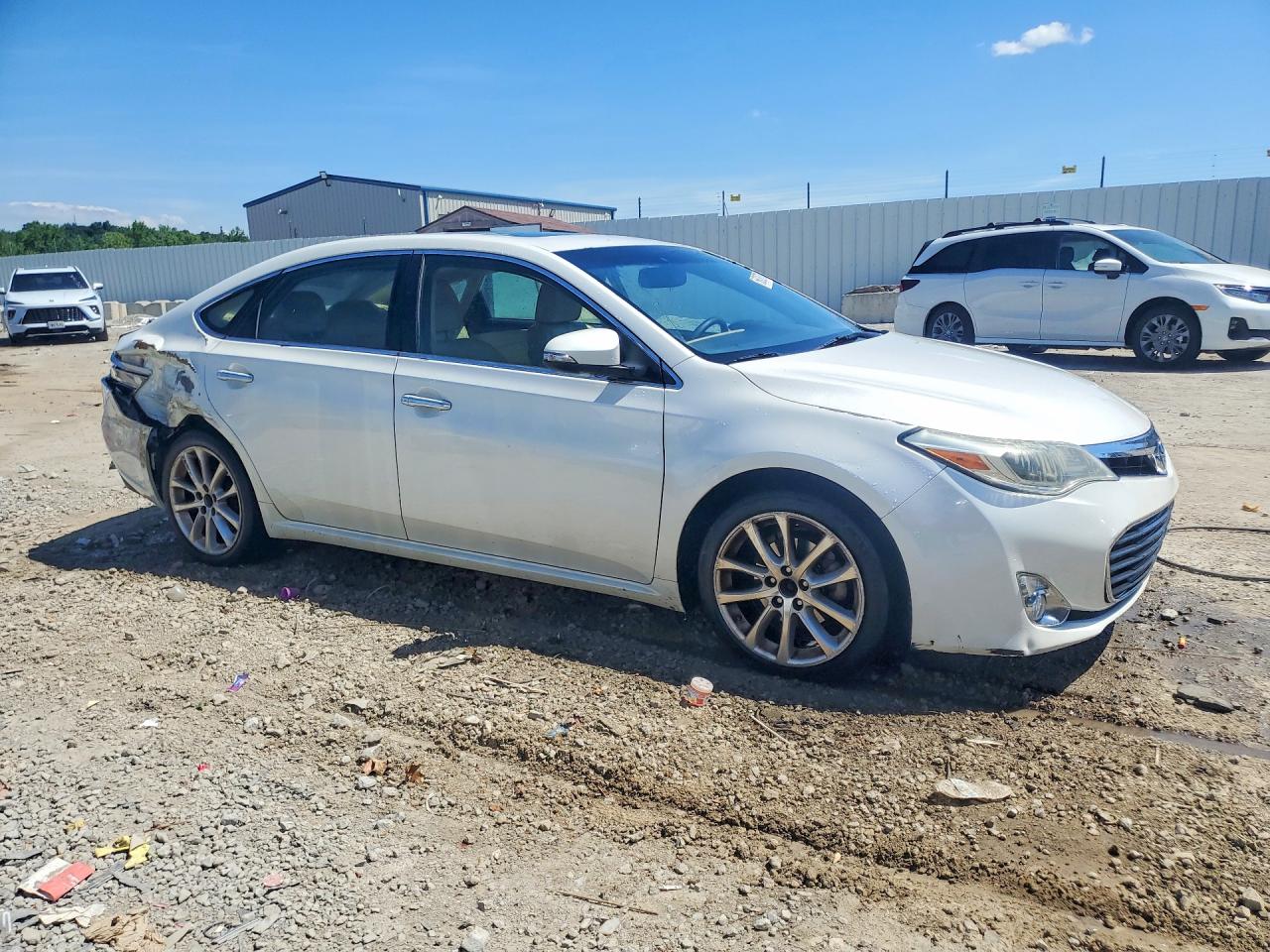2014 Toyota Avalon Limited Белый vin: 4T1BK1EB2EU123832