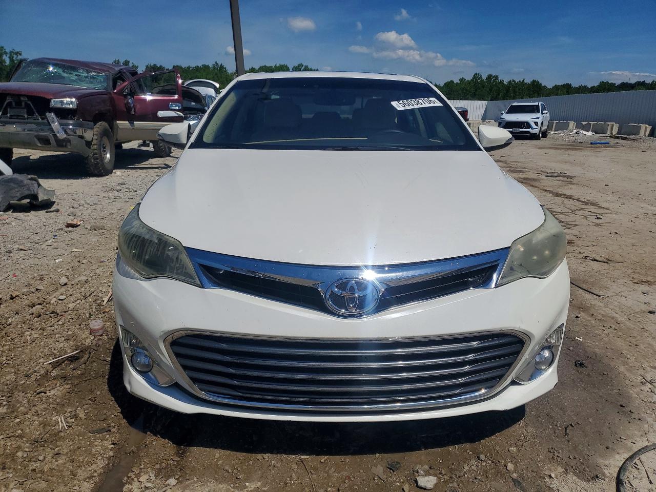2014 Toyota Avalon Limited Белый vin: 4T1BK1EB2EU123832