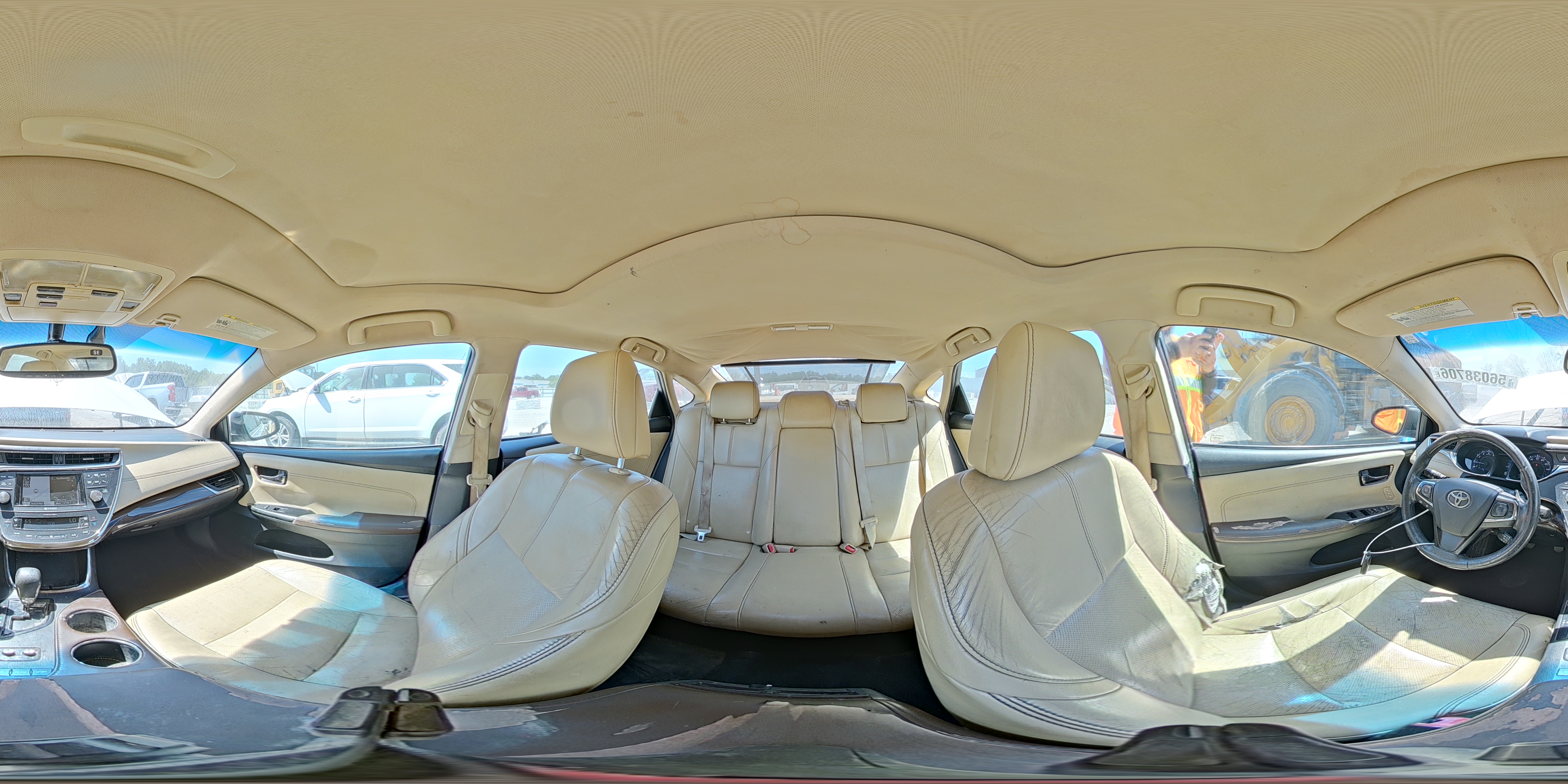 2014 Toyota Avalon Limited Белый vin: 4T1BK1EB2EU123832