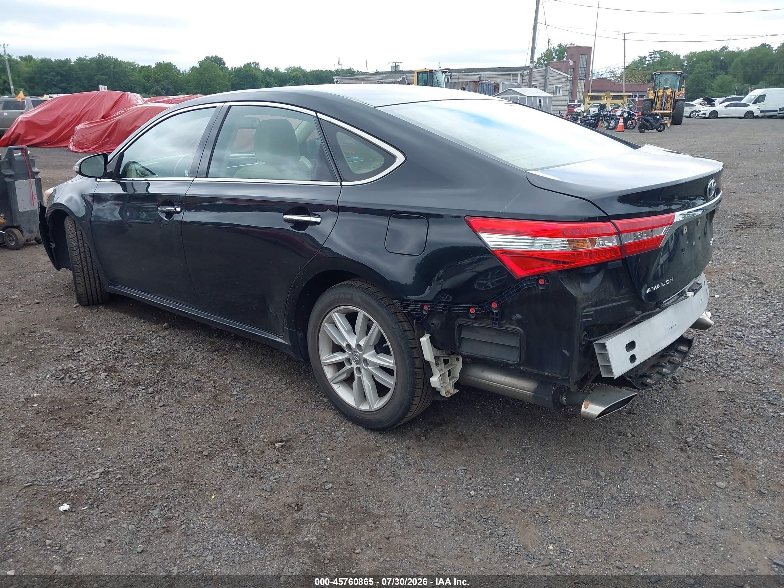 2014 Toyota Avalon Xle Premium Черный vin: 4T1BK1EB2EU129842