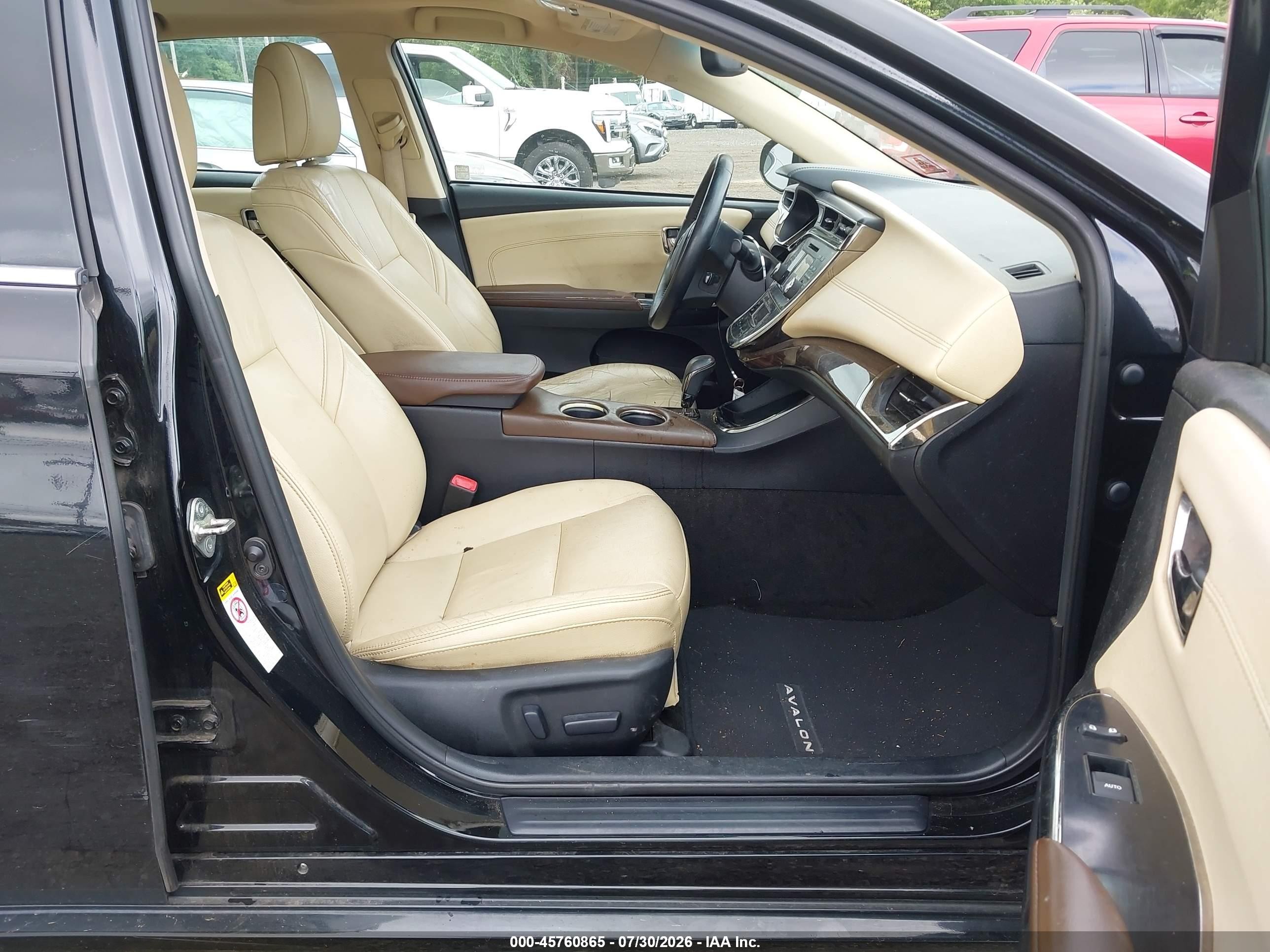 2014 Toyota Avalon Xle Premium Черный vin: 4T1BK1EB2EU129842
