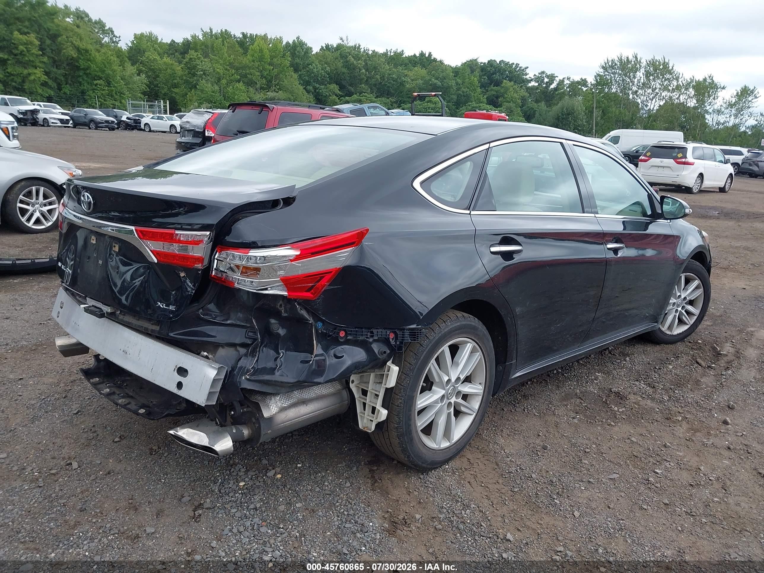2014 Toyota Avalon Xle Premium Черный vin: 4T1BK1EB2EU129842