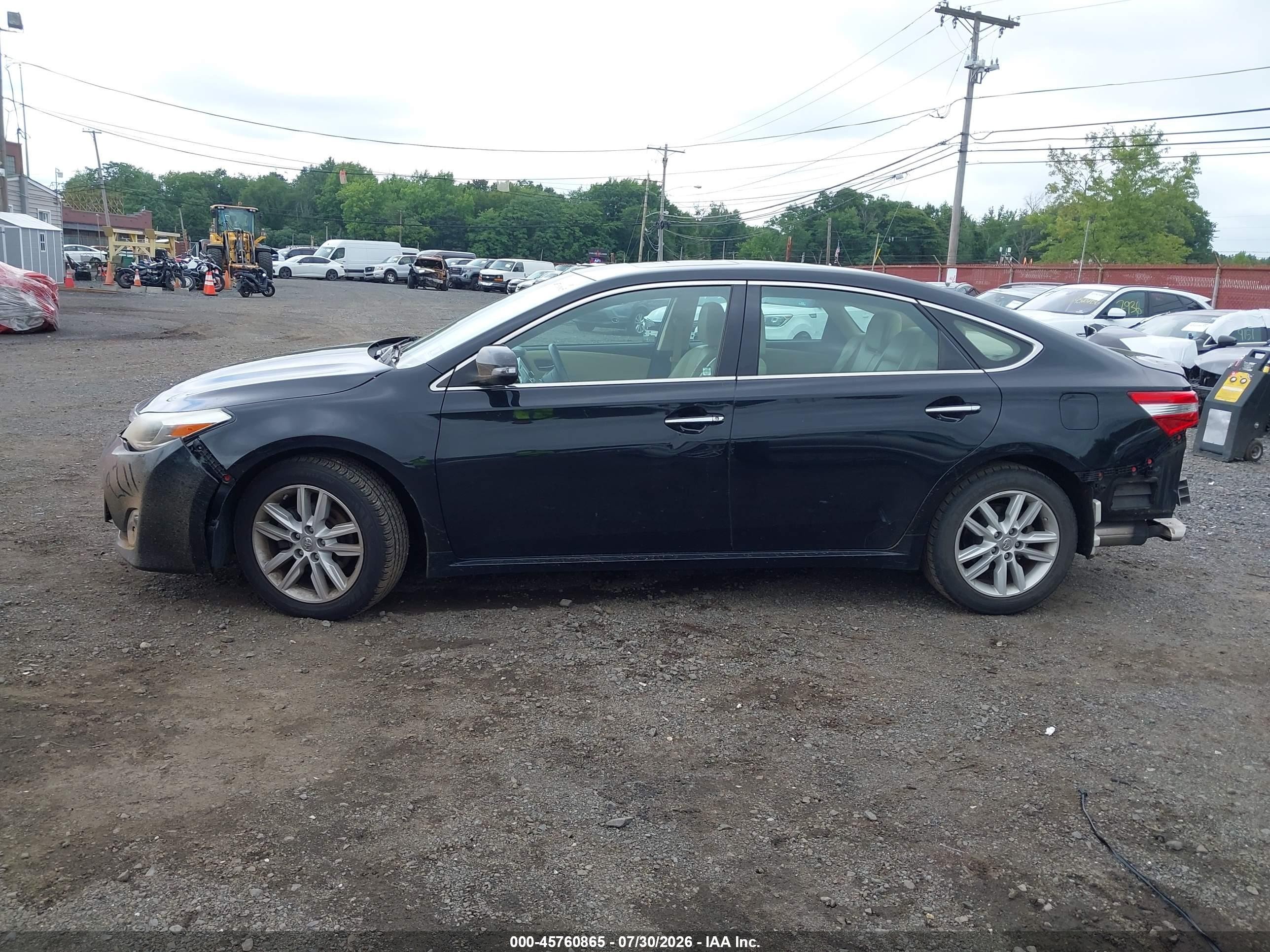 2014 Toyota Avalon Xle Premium Черный vin: 4T1BK1EB2EU129842