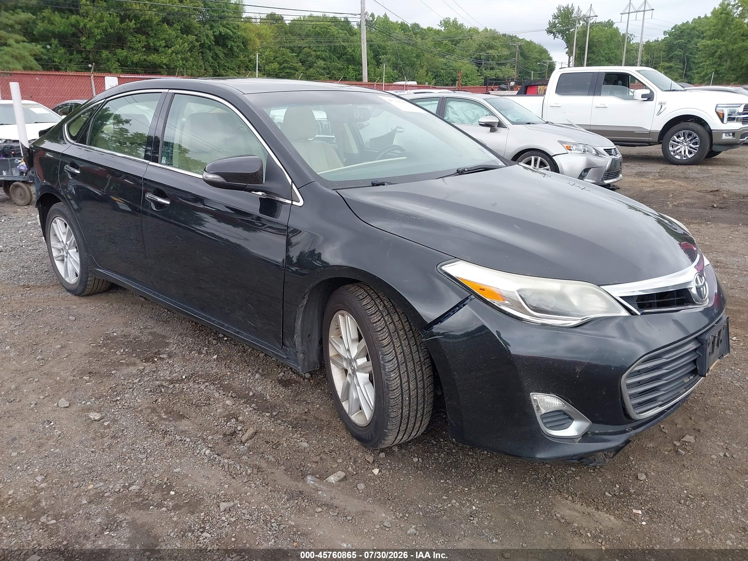 2014 Toyota Avalon Xle Premium Черный vin: 4T1BK1EB2EU129842