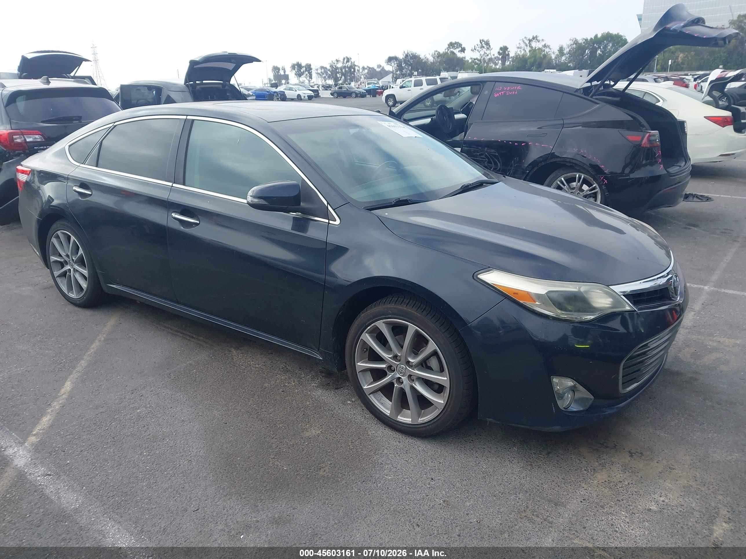 2015 Toyota Avalon Xle Touring Black vin: 4T1BK1EB2FU153933