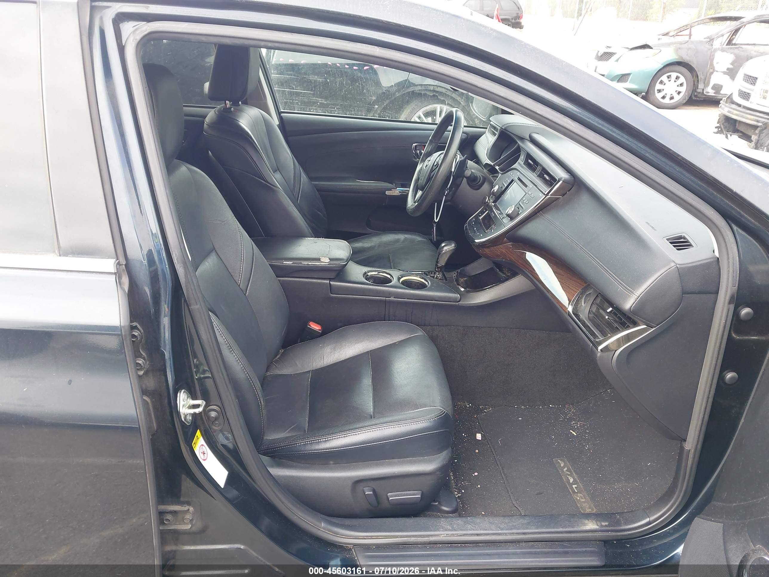 2015 Toyota Avalon Xle Touring Black vin: 4T1BK1EB2FU153933