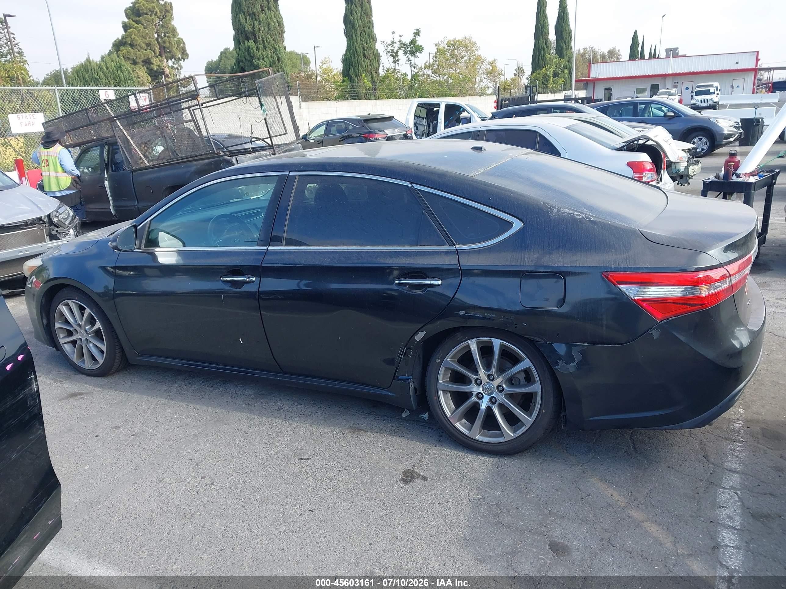 2015 Toyota Avalon Xle Touring Black vin: 4T1BK1EB2FU153933