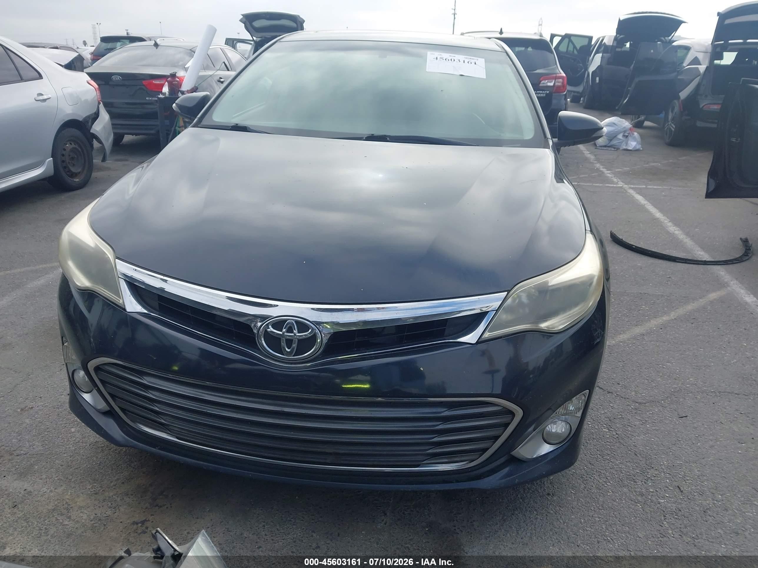 2015 Toyota Avalon Xle Touring Black vin: 4T1BK1EB2FU153933