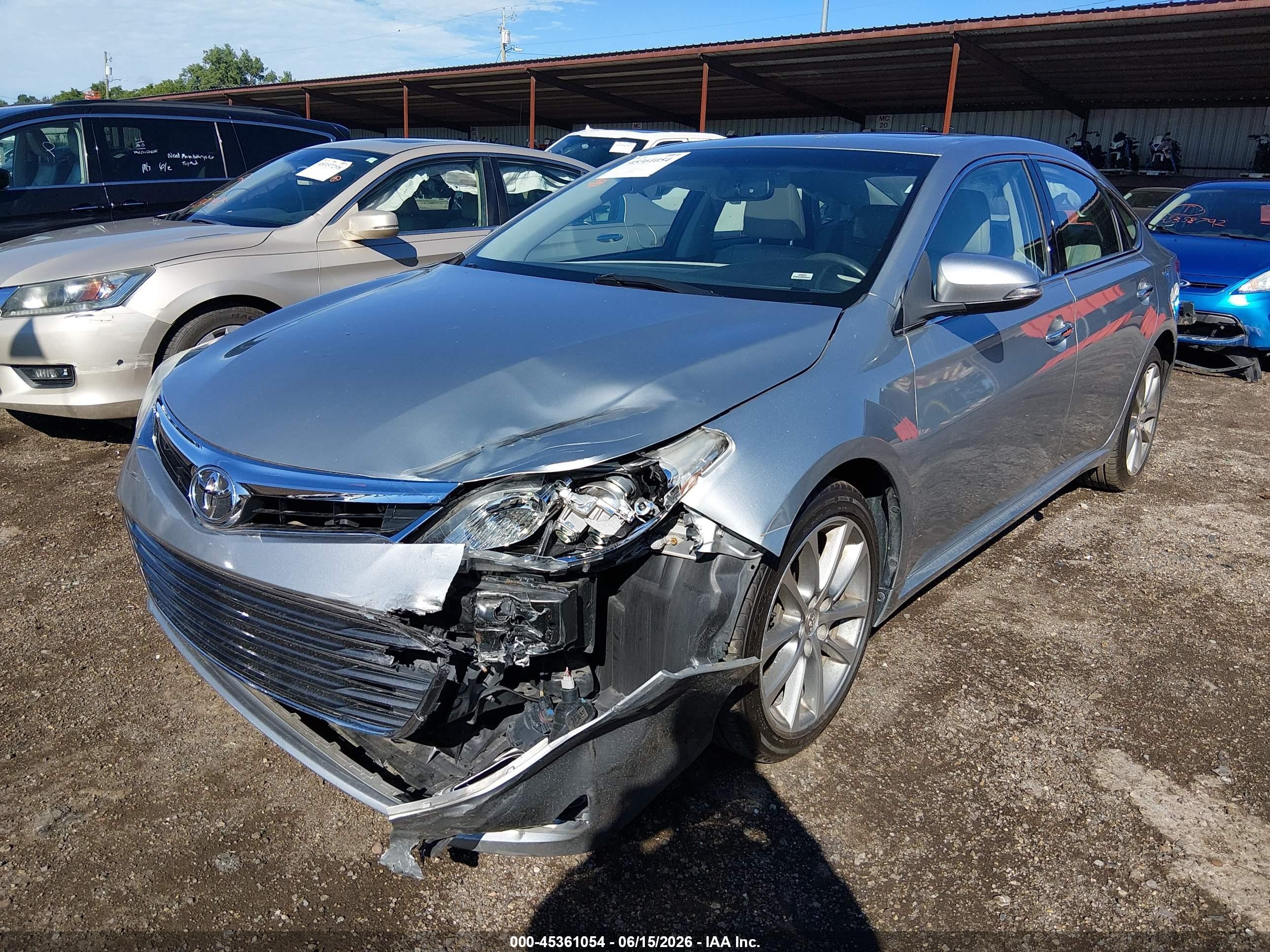 2015 Toyota Avalon Xle Touring Silver vin: 4T1BK1EB2FU159392