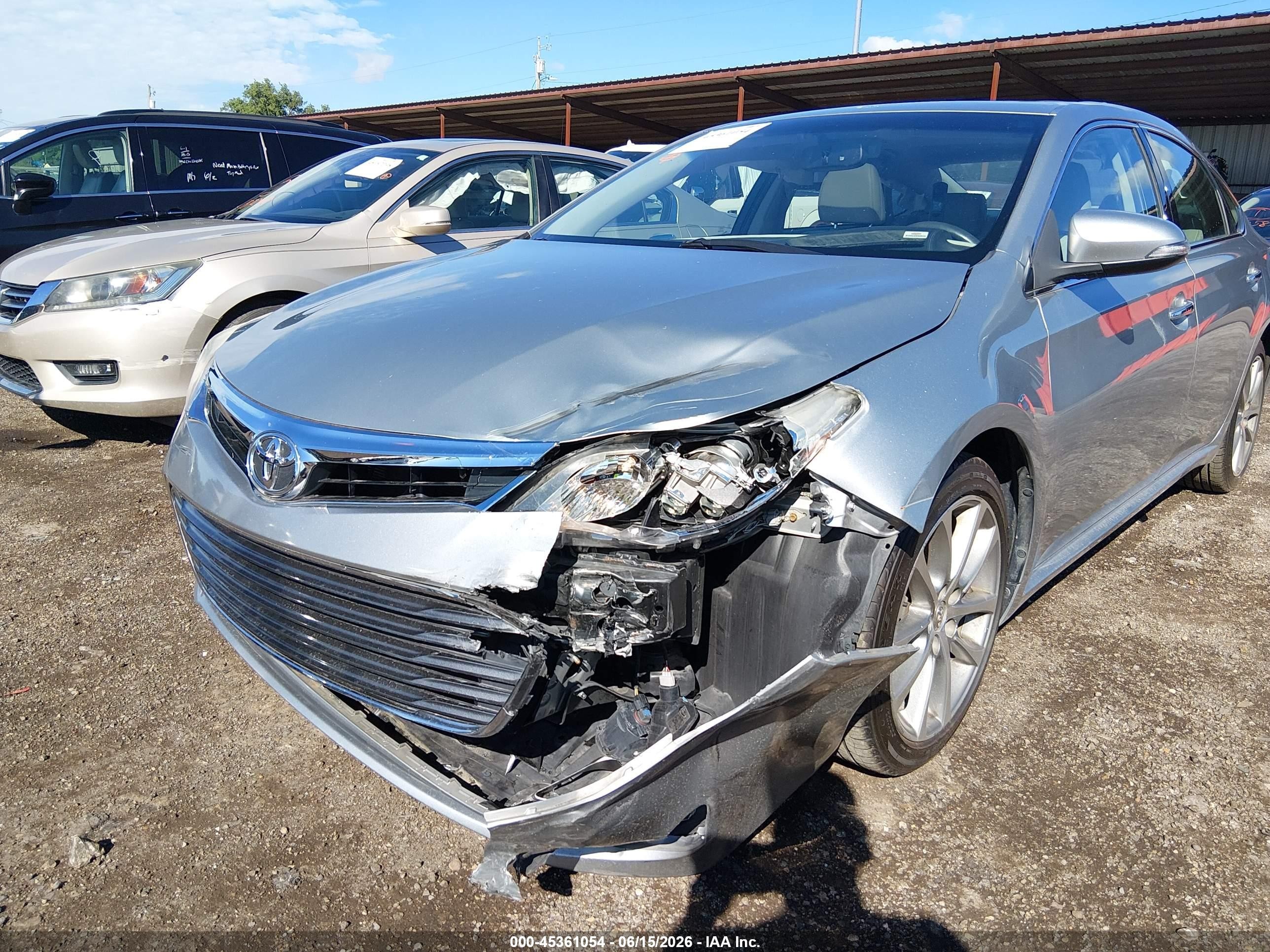 2015 Toyota Avalon Xle Touring Silver vin: 4T1BK1EB2FU159392
