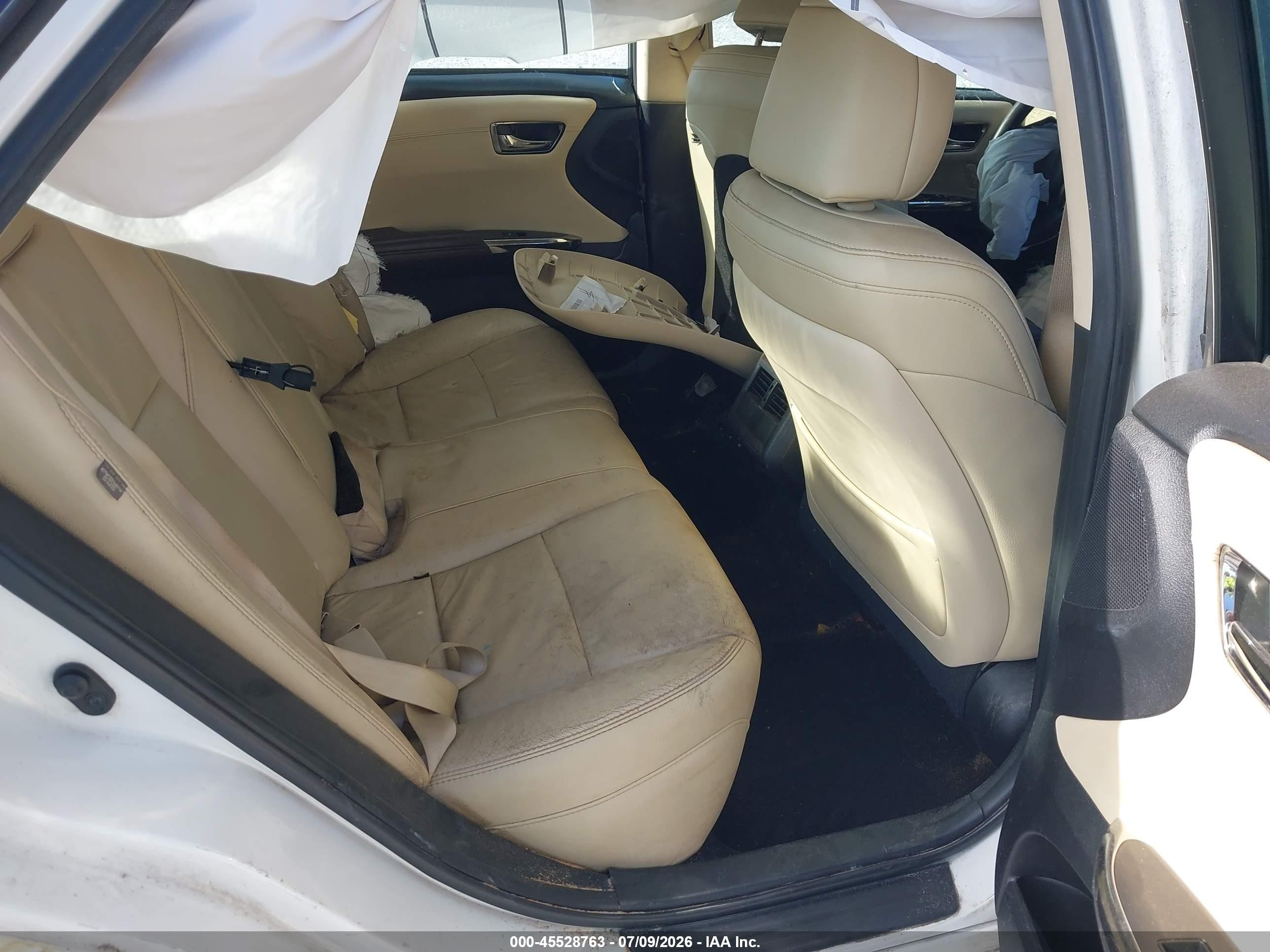 2015 Toyota Avalon Xle Touring White vin: 4T1BK1EB2FU159778