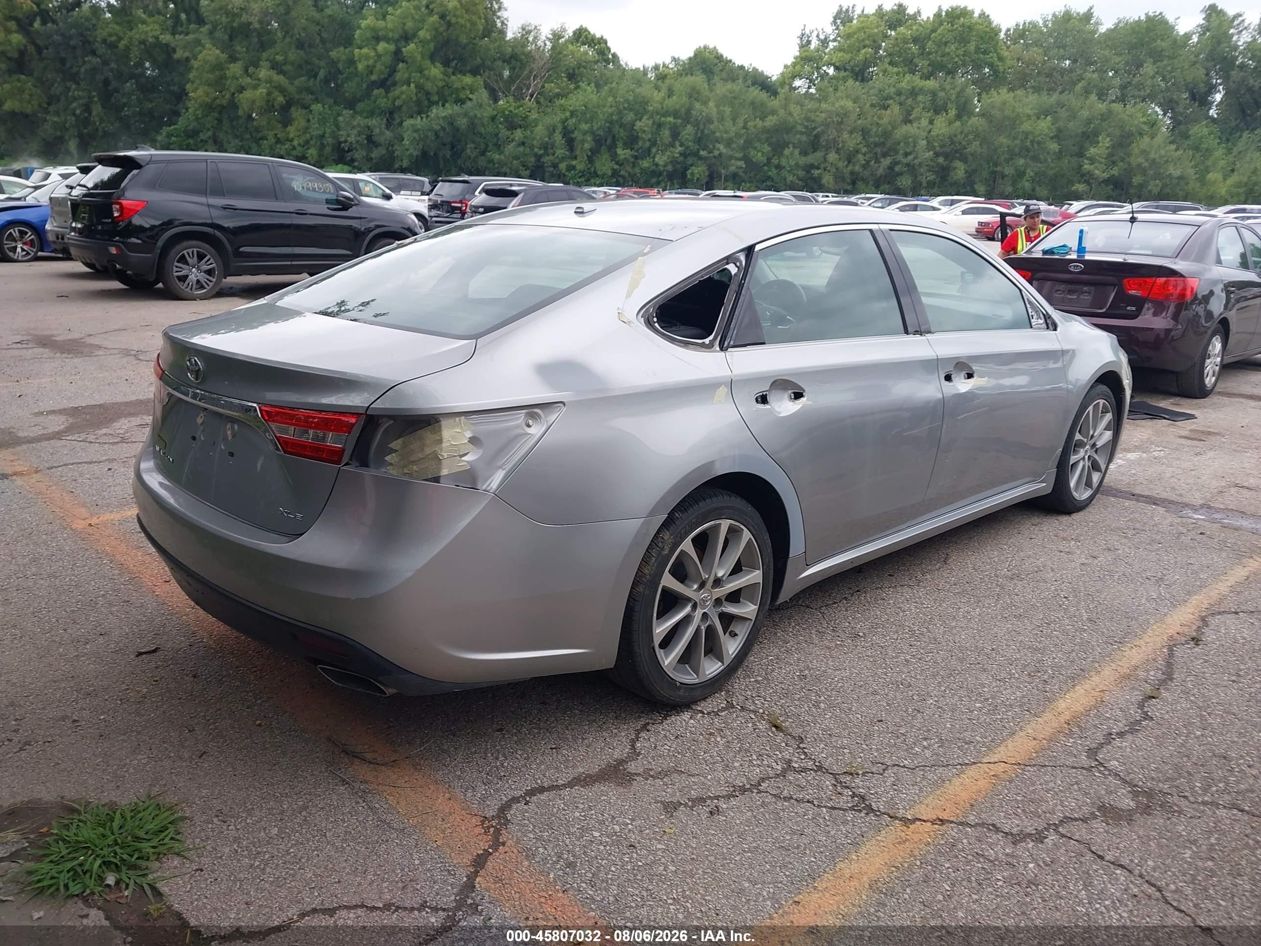 2015 Toyota Avalon Xle Touring Серебряный vin: 4T1BK1EB2FU164432