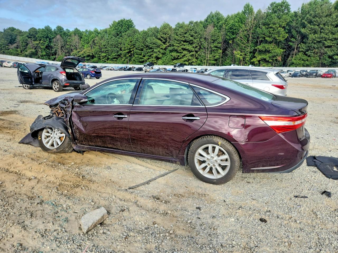 2015 Toyota Avalon Xle Maroon vin: 4T1BK1EB2FU170473