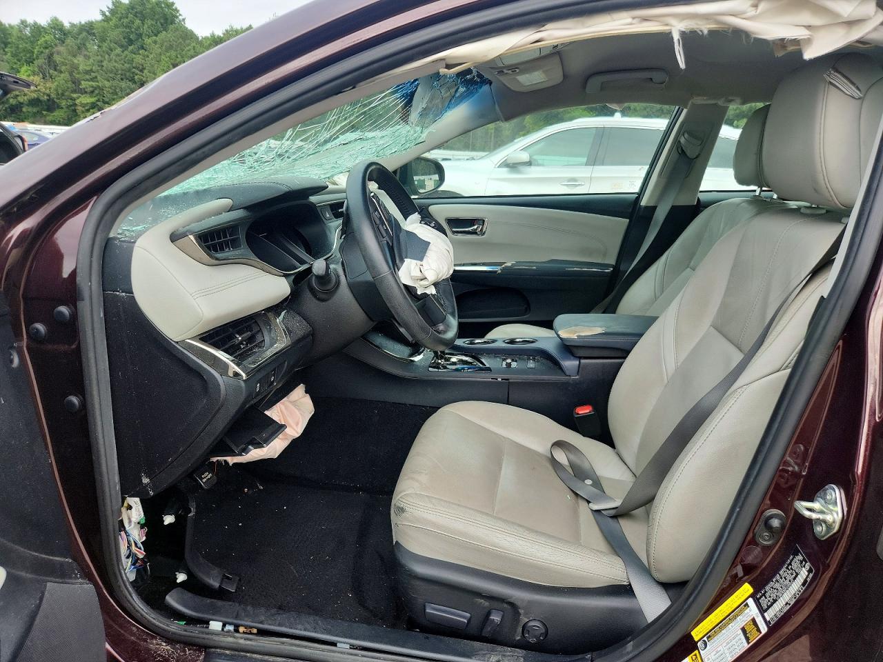 2015 Toyota Avalon Xle Maroon vin: 4T1BK1EB2FU170473