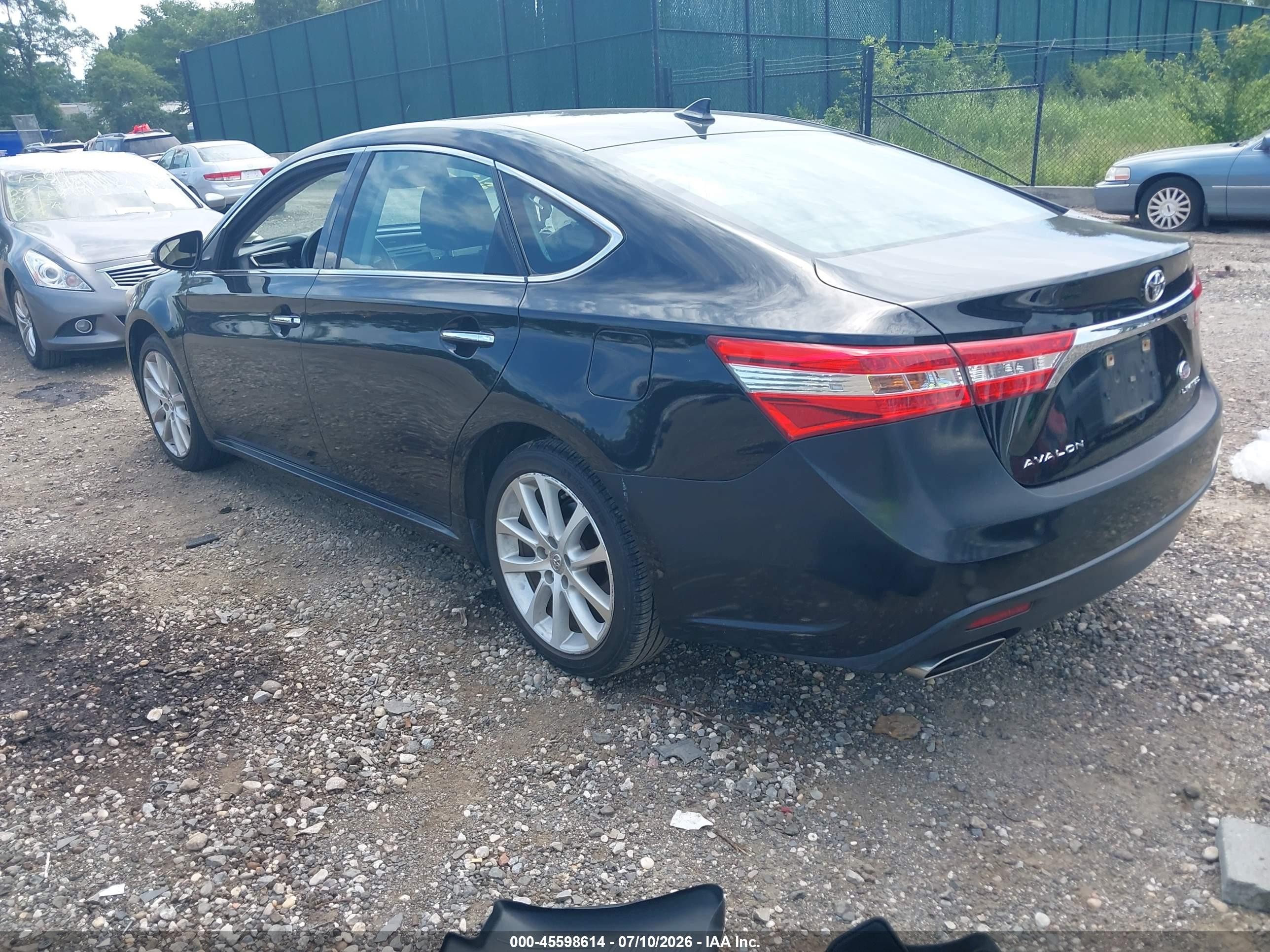 2015 Toyota Avalon Limited Black vin: 4T1BK1EB2FU170540