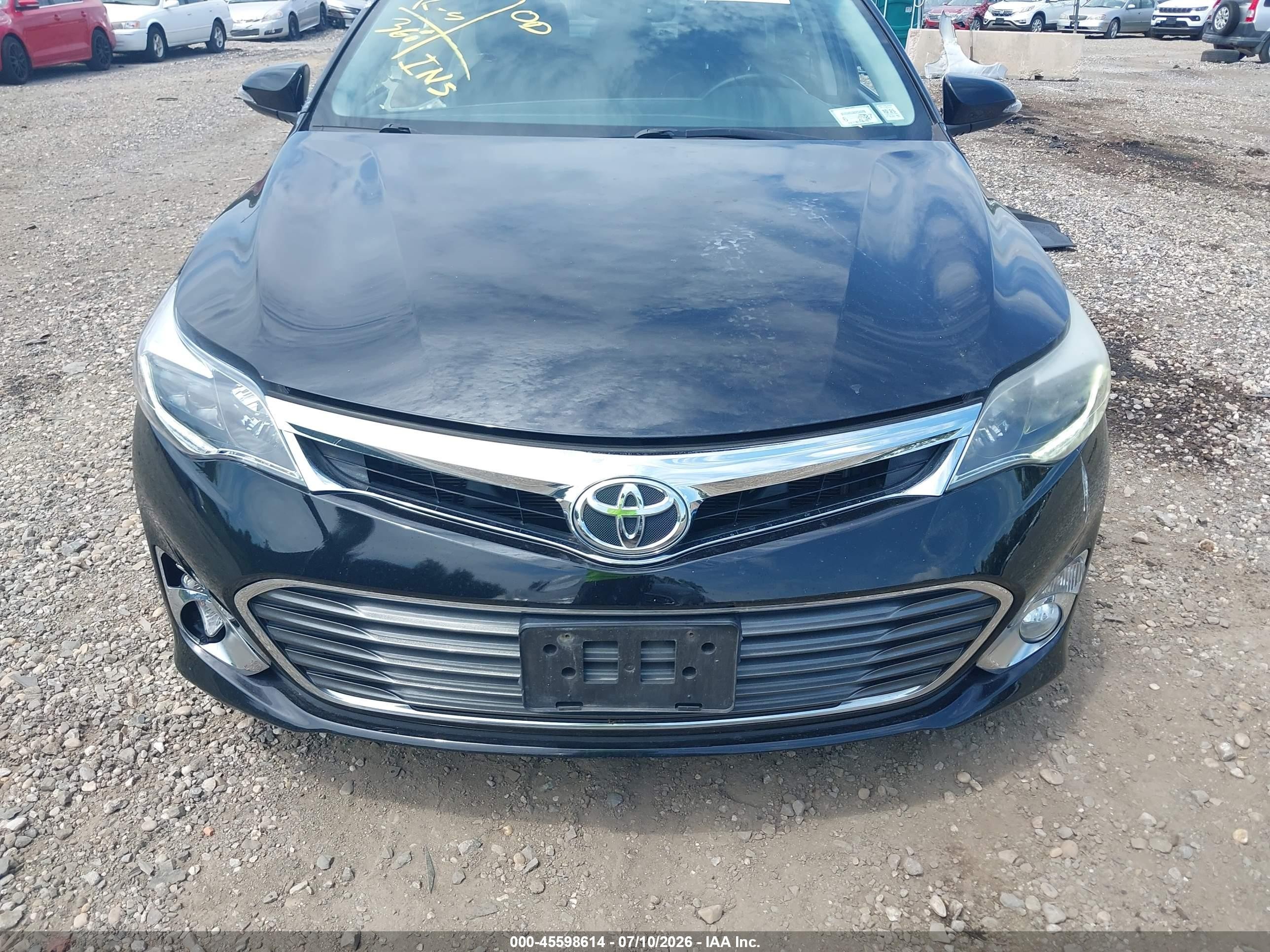 2015 Toyota Avalon Limited Black vin: 4T1BK1EB2FU170540