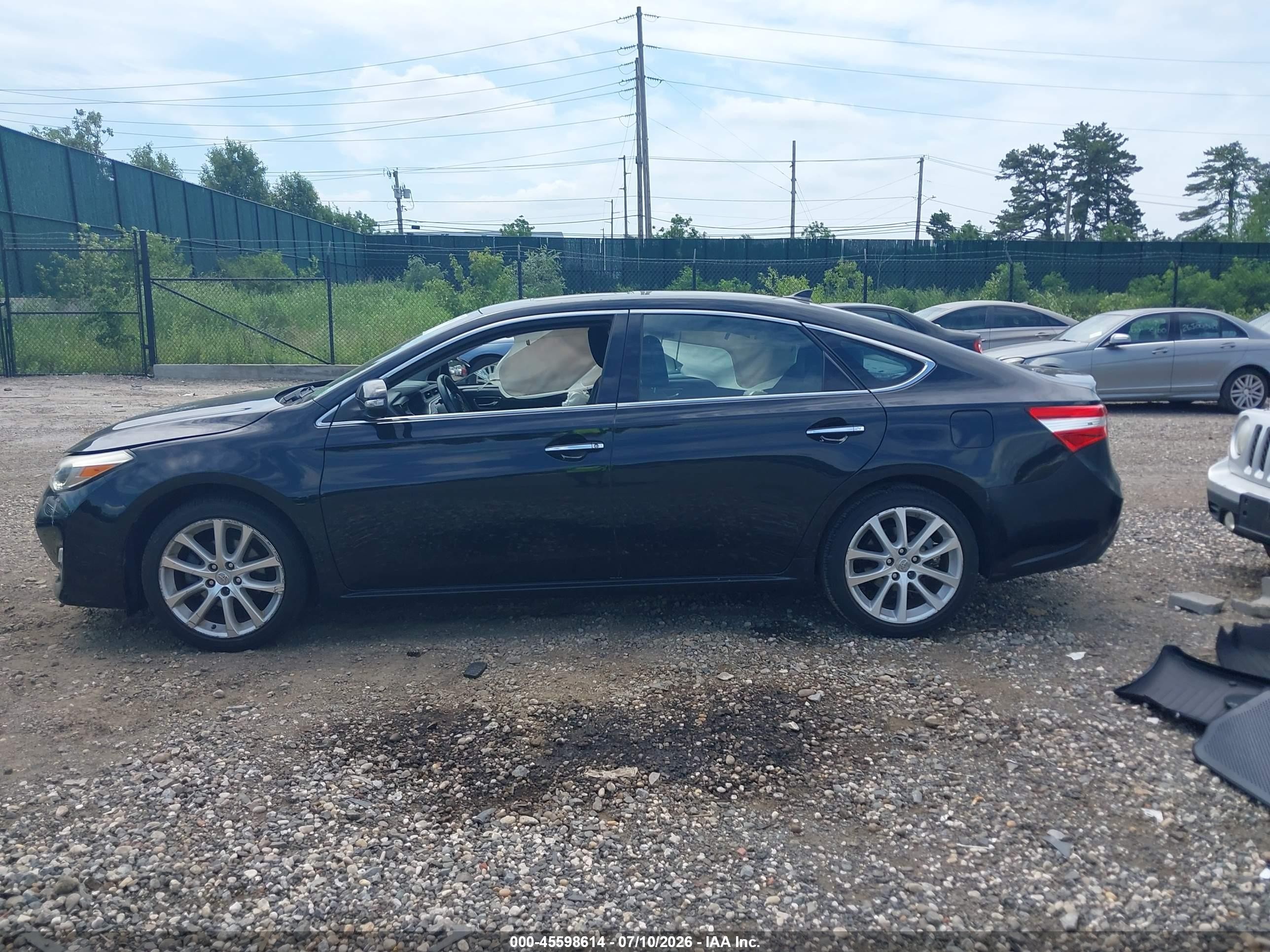 2015 Toyota Avalon Limited Black vin: 4T1BK1EB2FU170540