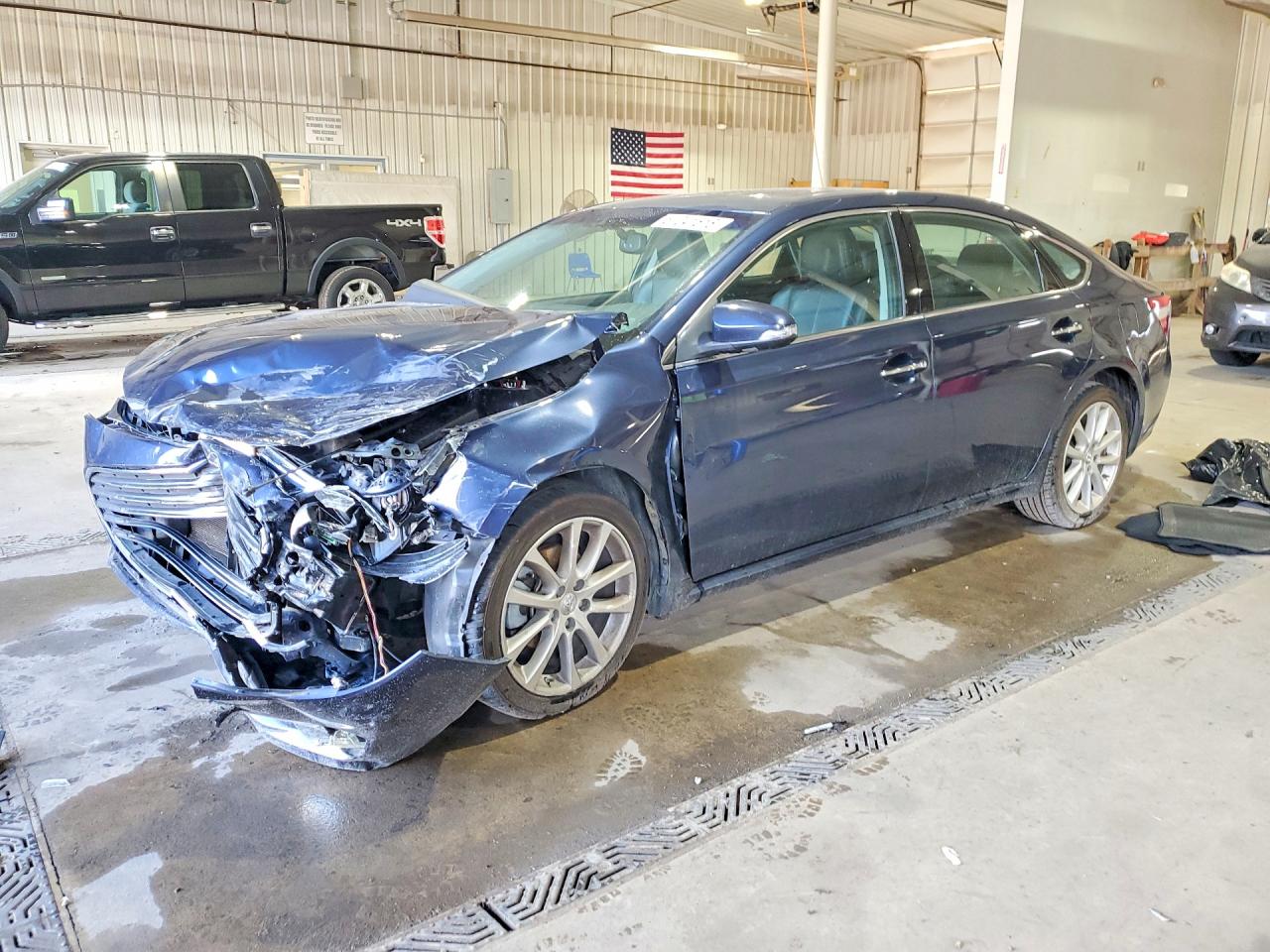 2015 Toyota Avalon Limited Синий vin: 4T1BK1EB2FU175091