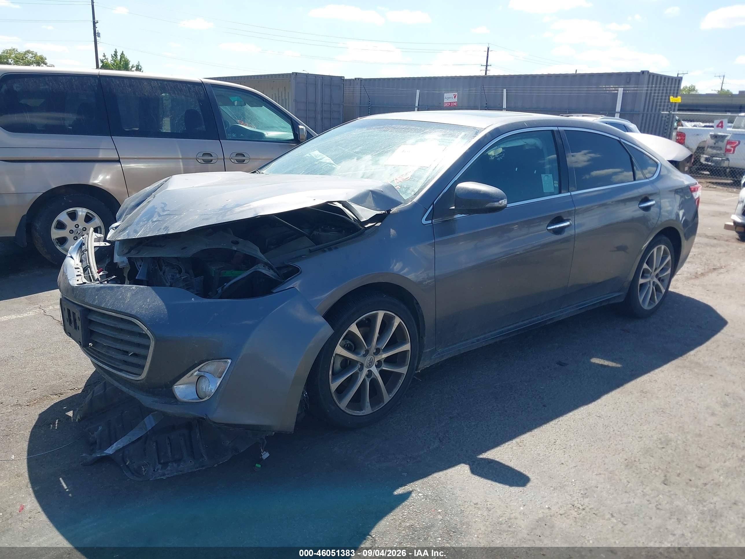 2015 Toyota Avalon Xle Touring Gray vin: 4T1BK1EB2FU179030