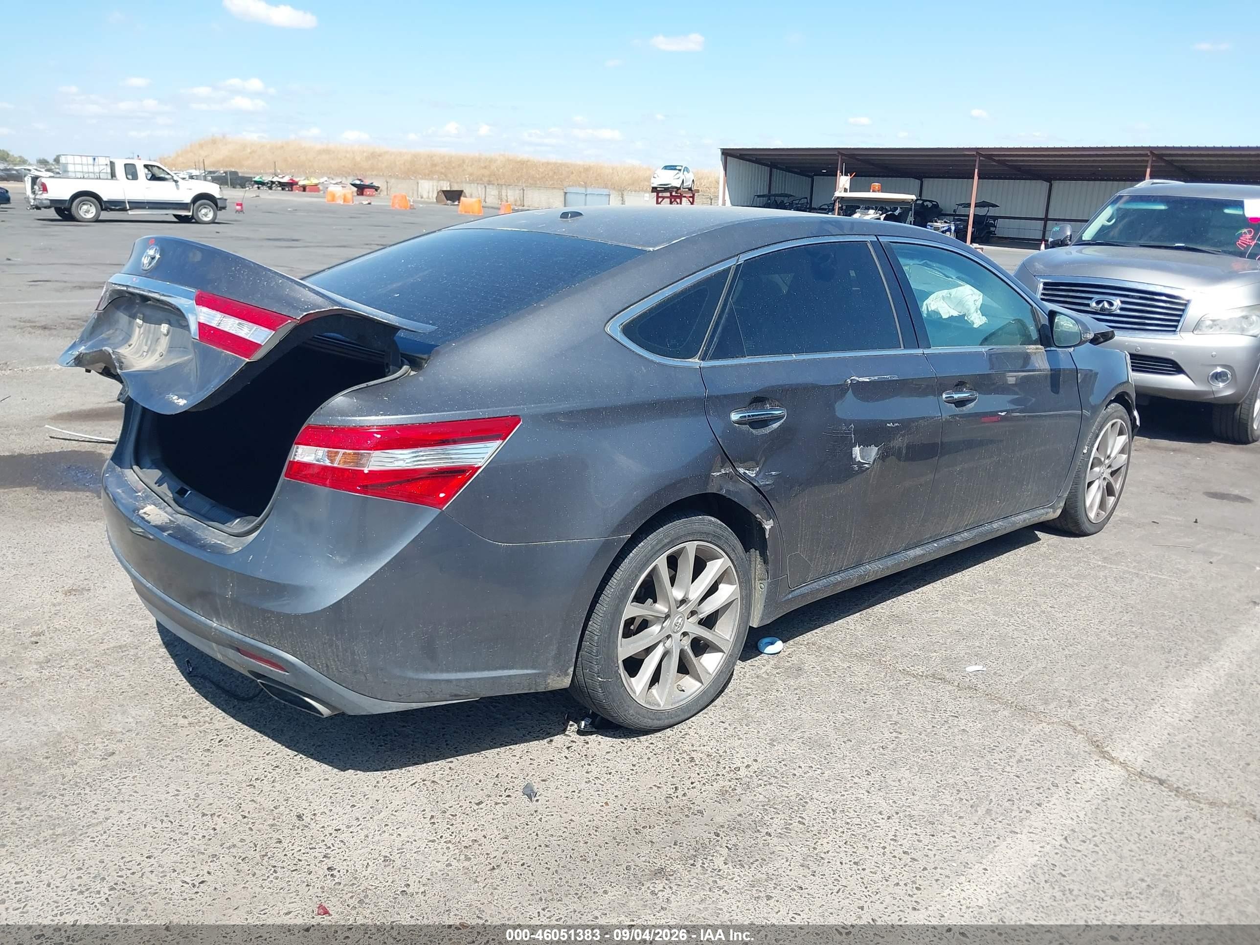 2015 Toyota Avalon Xle Touring Gray vin: 4T1BK1EB2FU179030