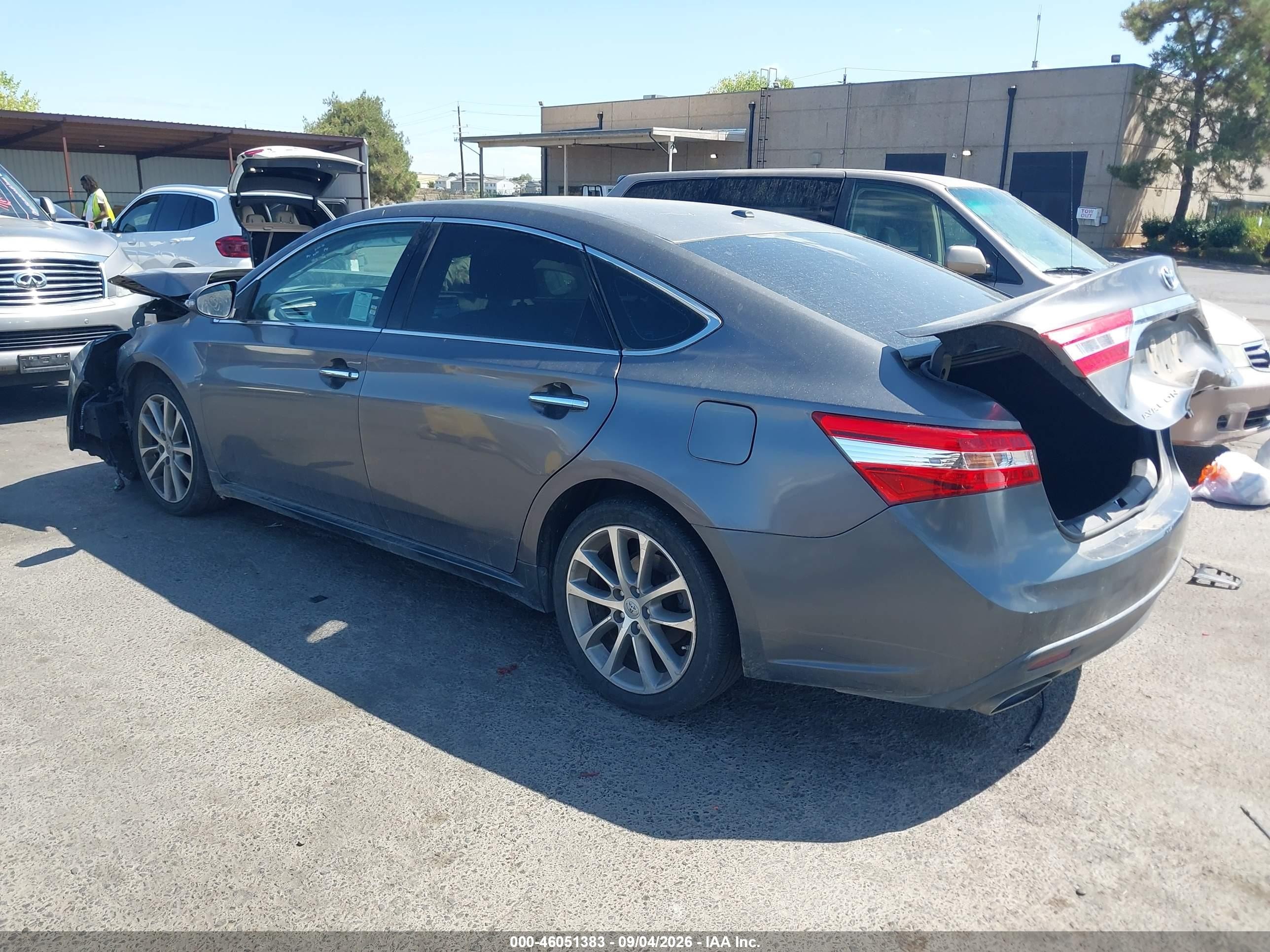 2015 Toyota Avalon Xle Touring Gray vin: 4T1BK1EB2FU179030