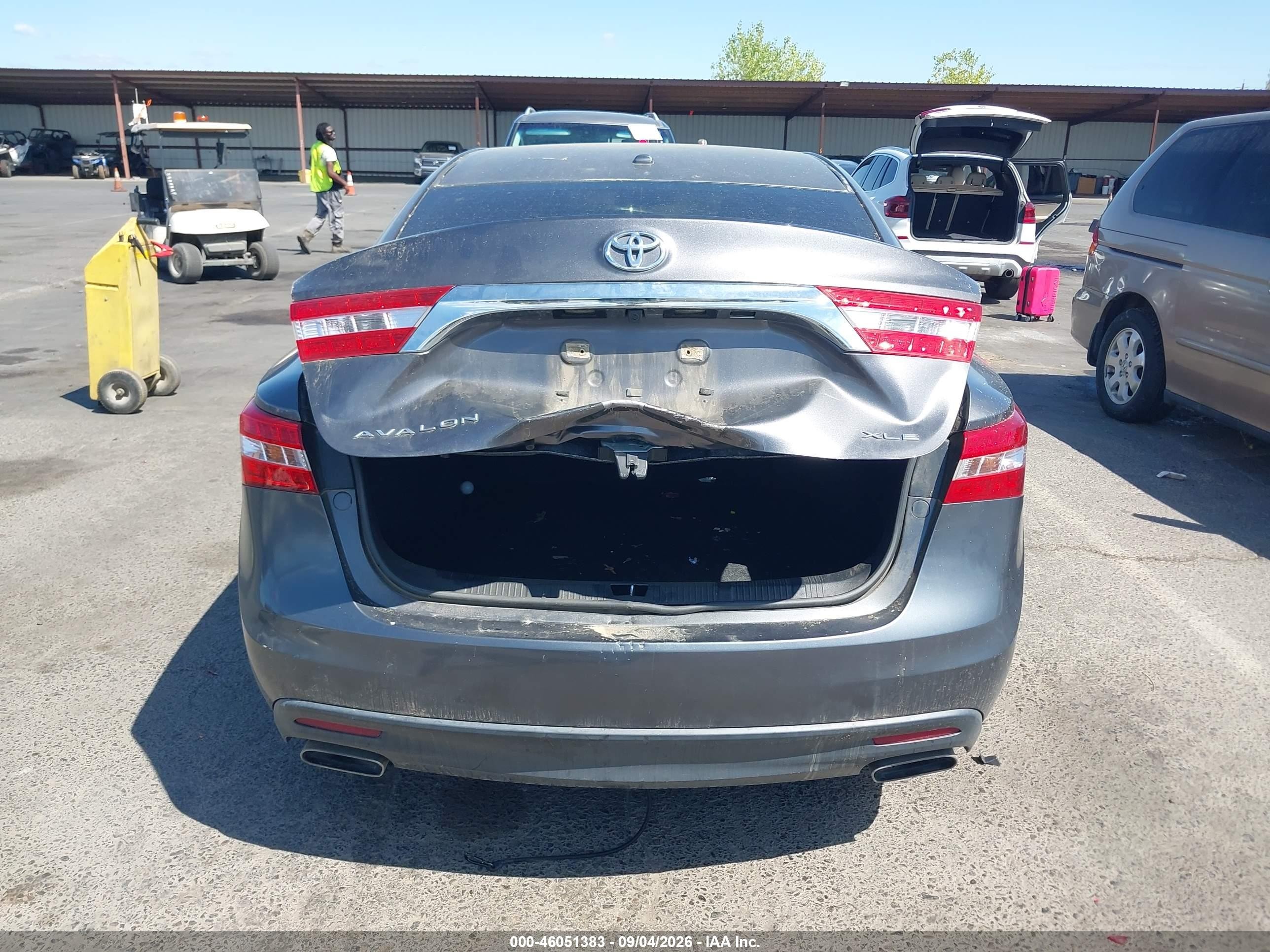 2015 Toyota Avalon Xle Touring Gray vin: 4T1BK1EB2FU179030