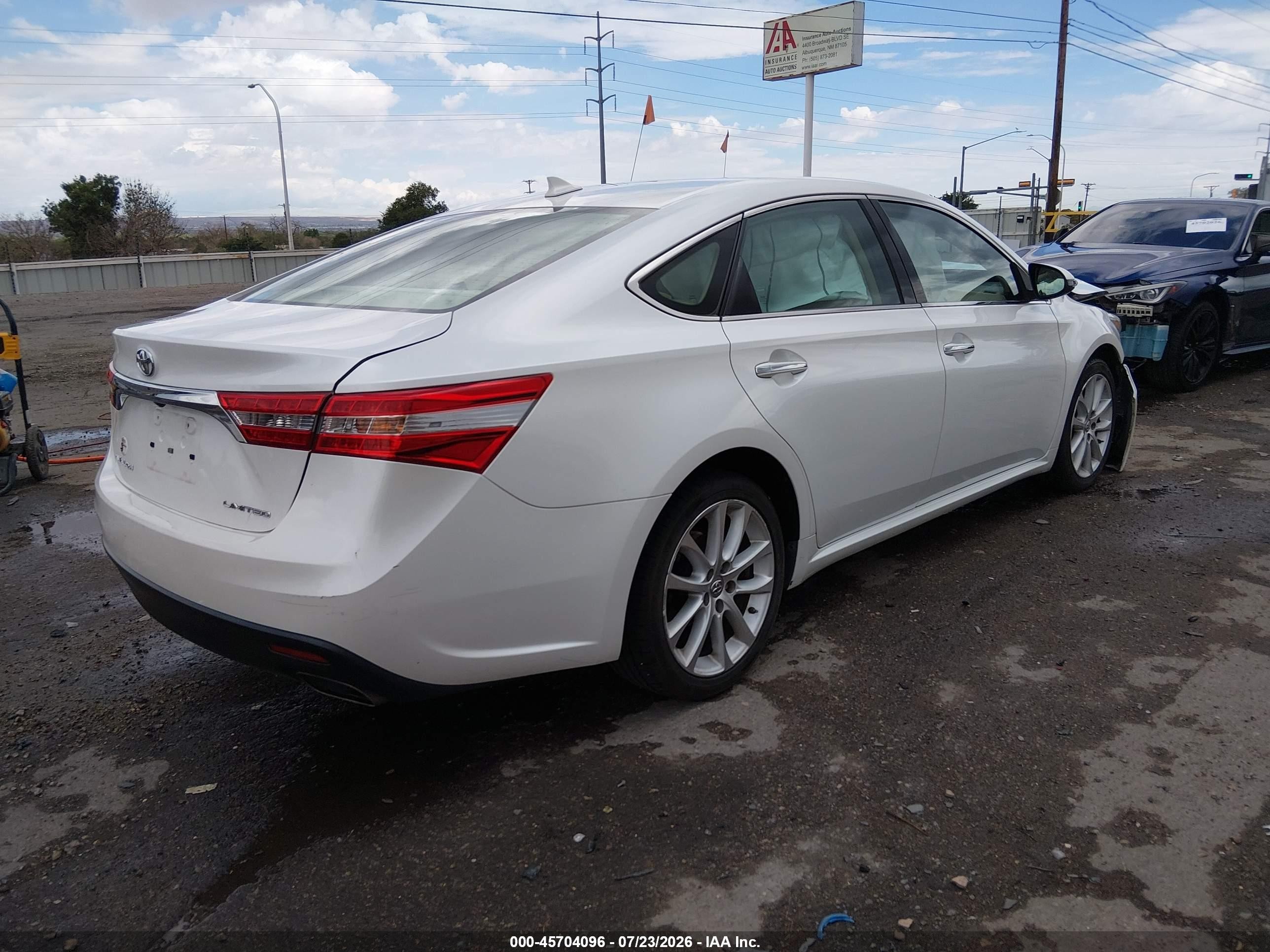2015 Toyota Avalon Limited Белый vin: 4T1BK1EB2FU191498