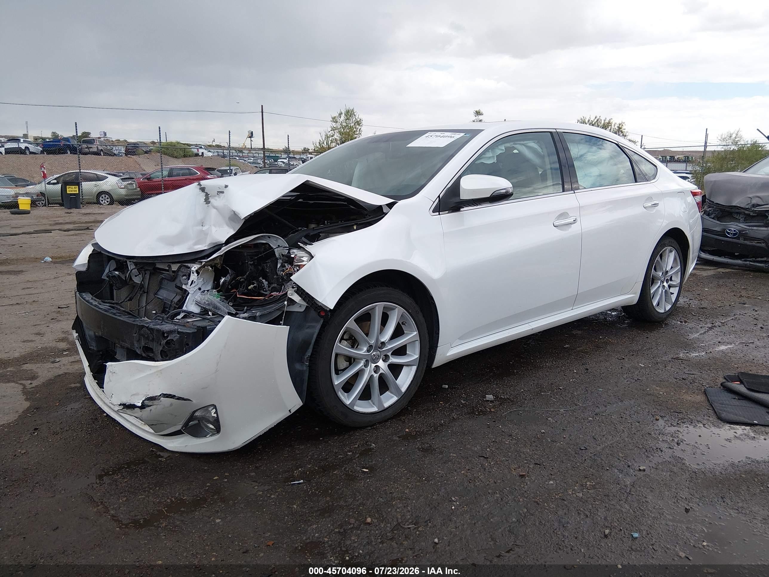 2015 Toyota Avalon Limited Белый vin: 4T1BK1EB2FU191498