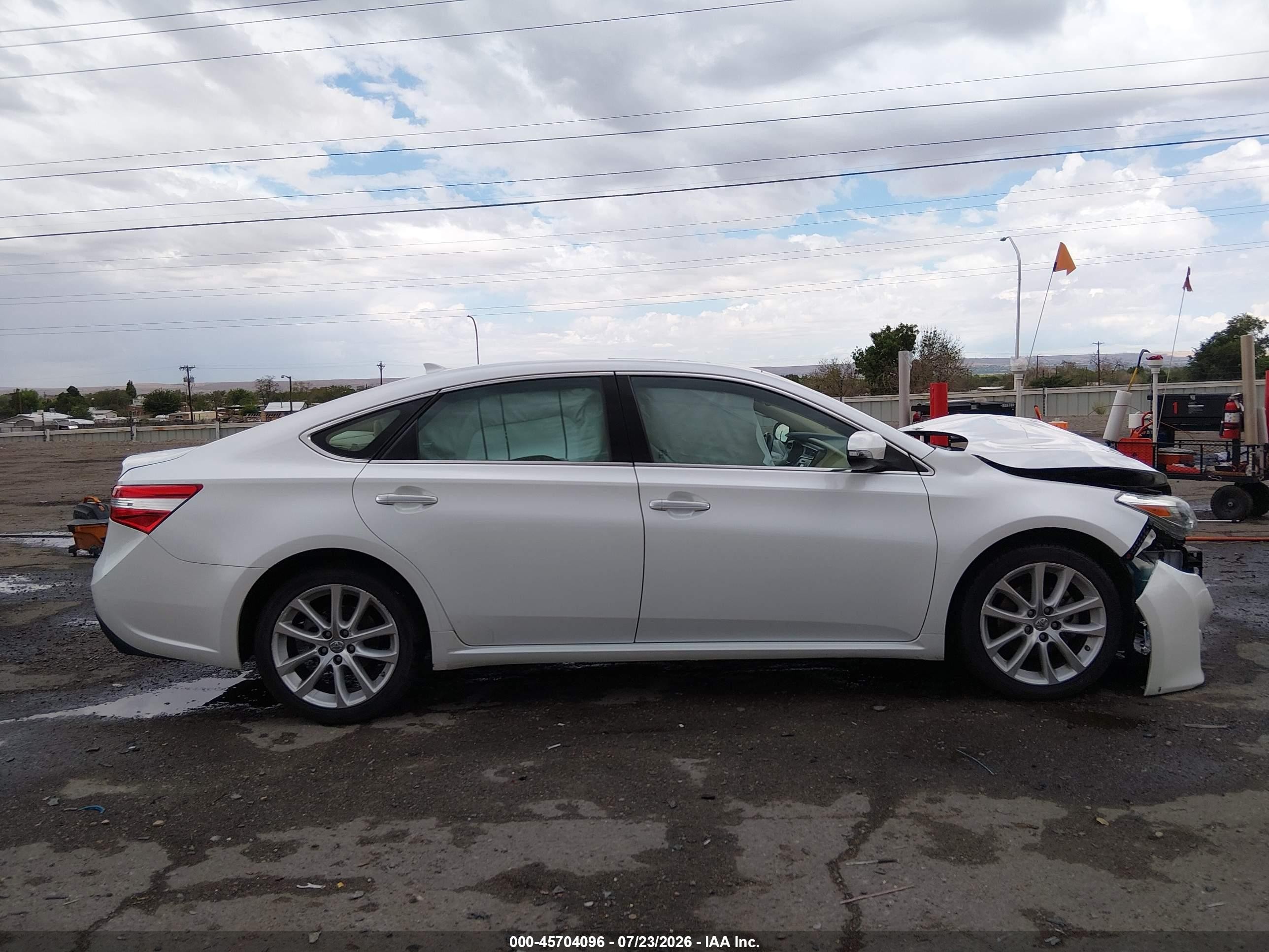 2015 Toyota Avalon Limited Белый vin: 4T1BK1EB2FU191498