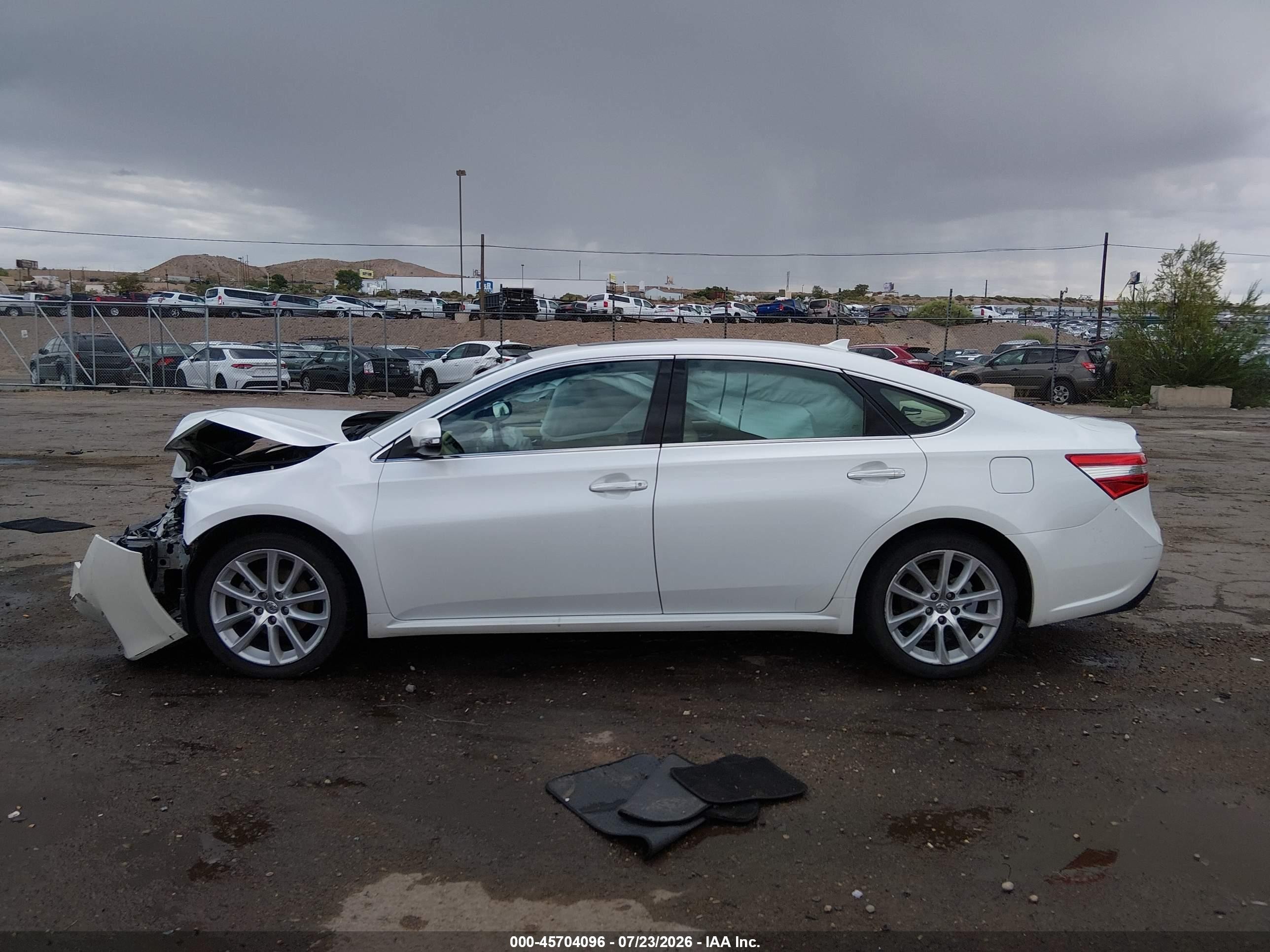 2015 Toyota Avalon Limited Белый vin: 4T1BK1EB2FU191498