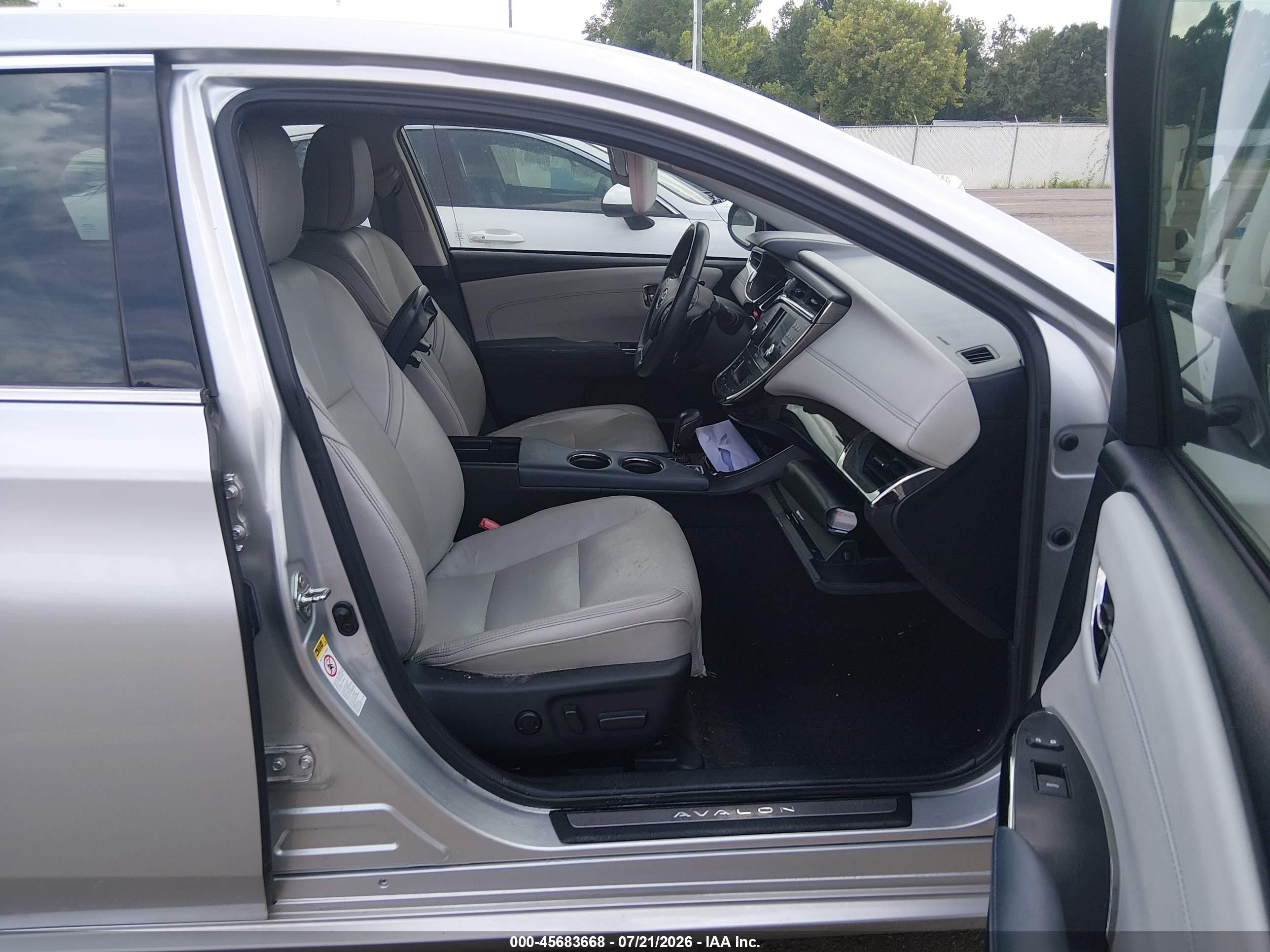 2013 Toyota Avalon Limited Серебряный vin: 4T1BK1EB3DU007280