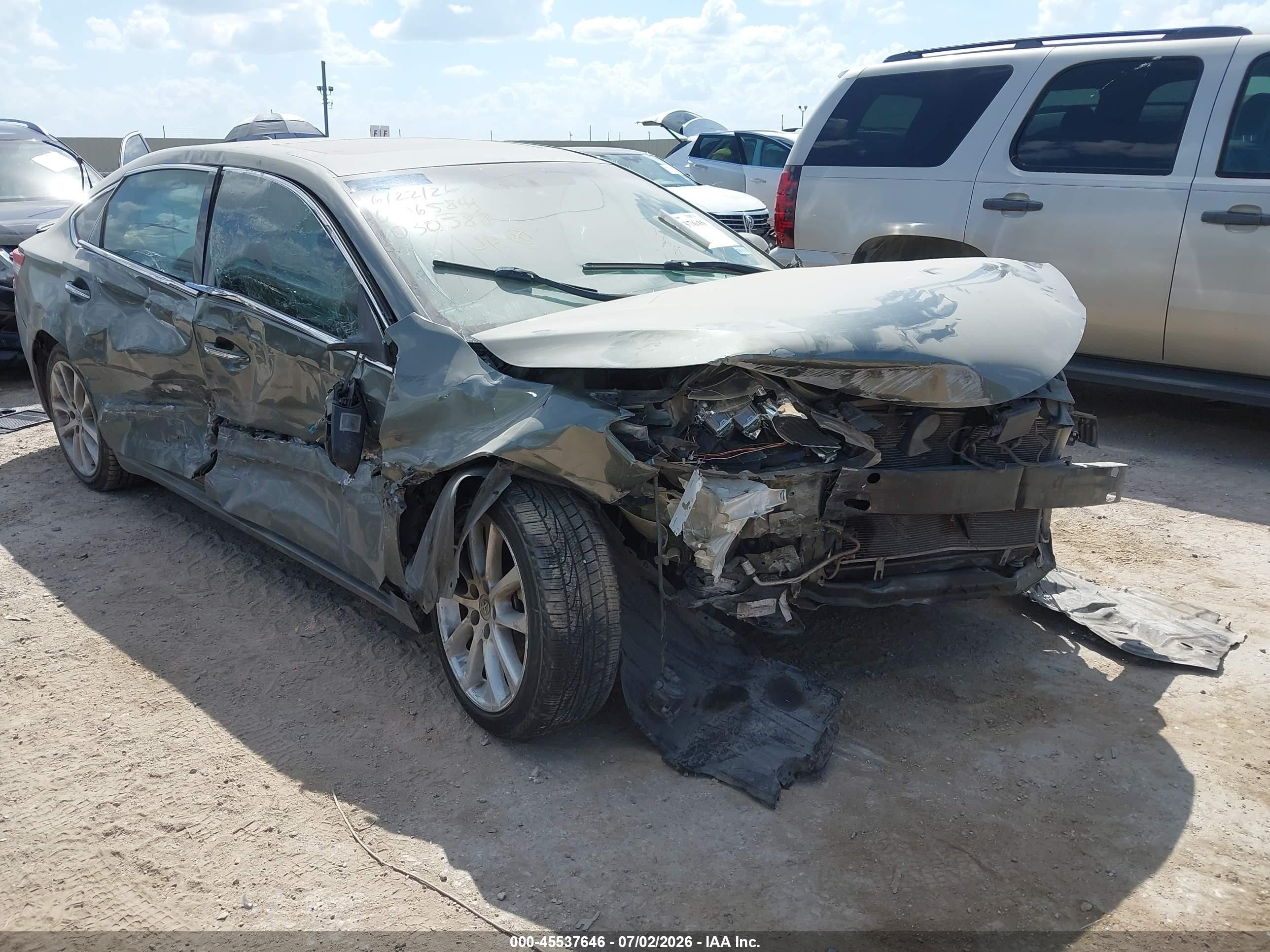 2013 Toyota Avalon Limited Зеленый vin: 4T1BK1EB3DU030588