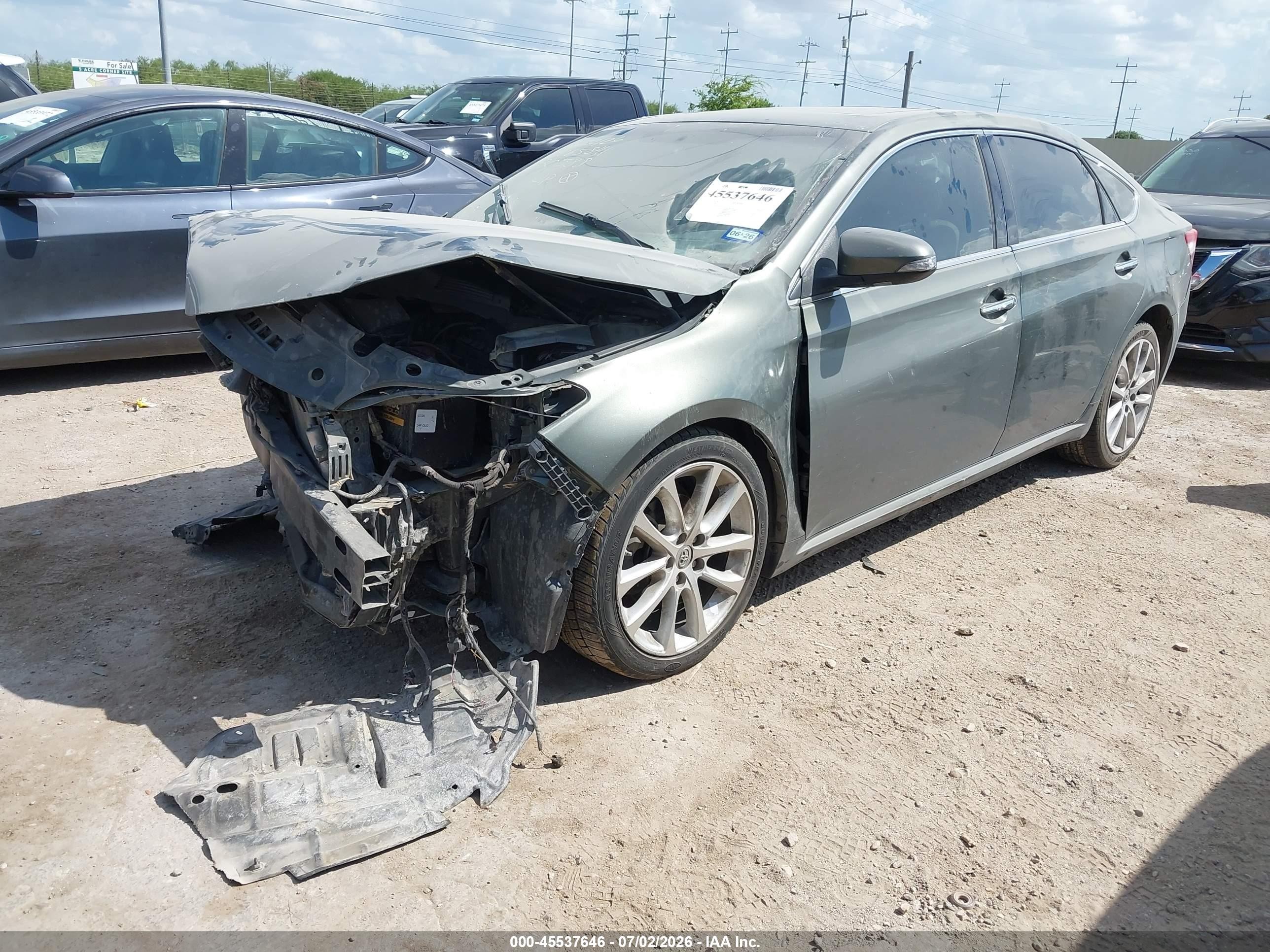 2013 Toyota Avalon Limited Green vin: 4T1BK1EB3DU030588
