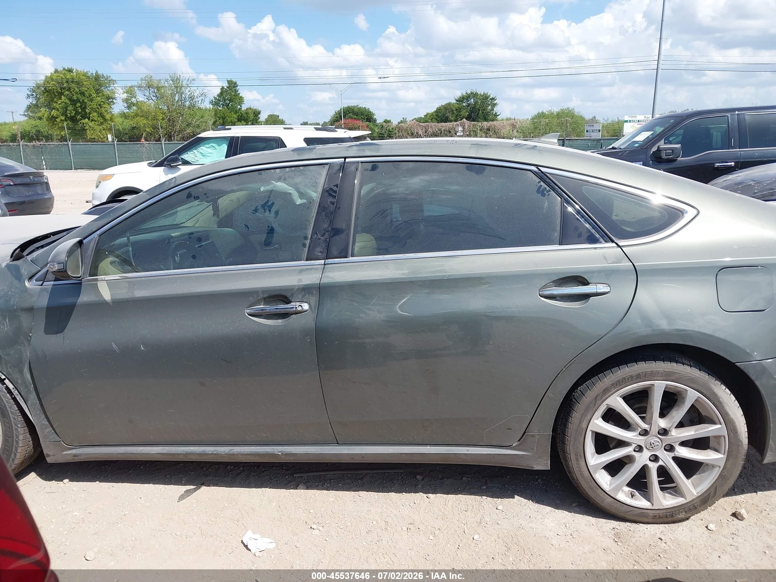 2013 Toyota Avalon Limited Green vin: 4T1BK1EB3DU030588