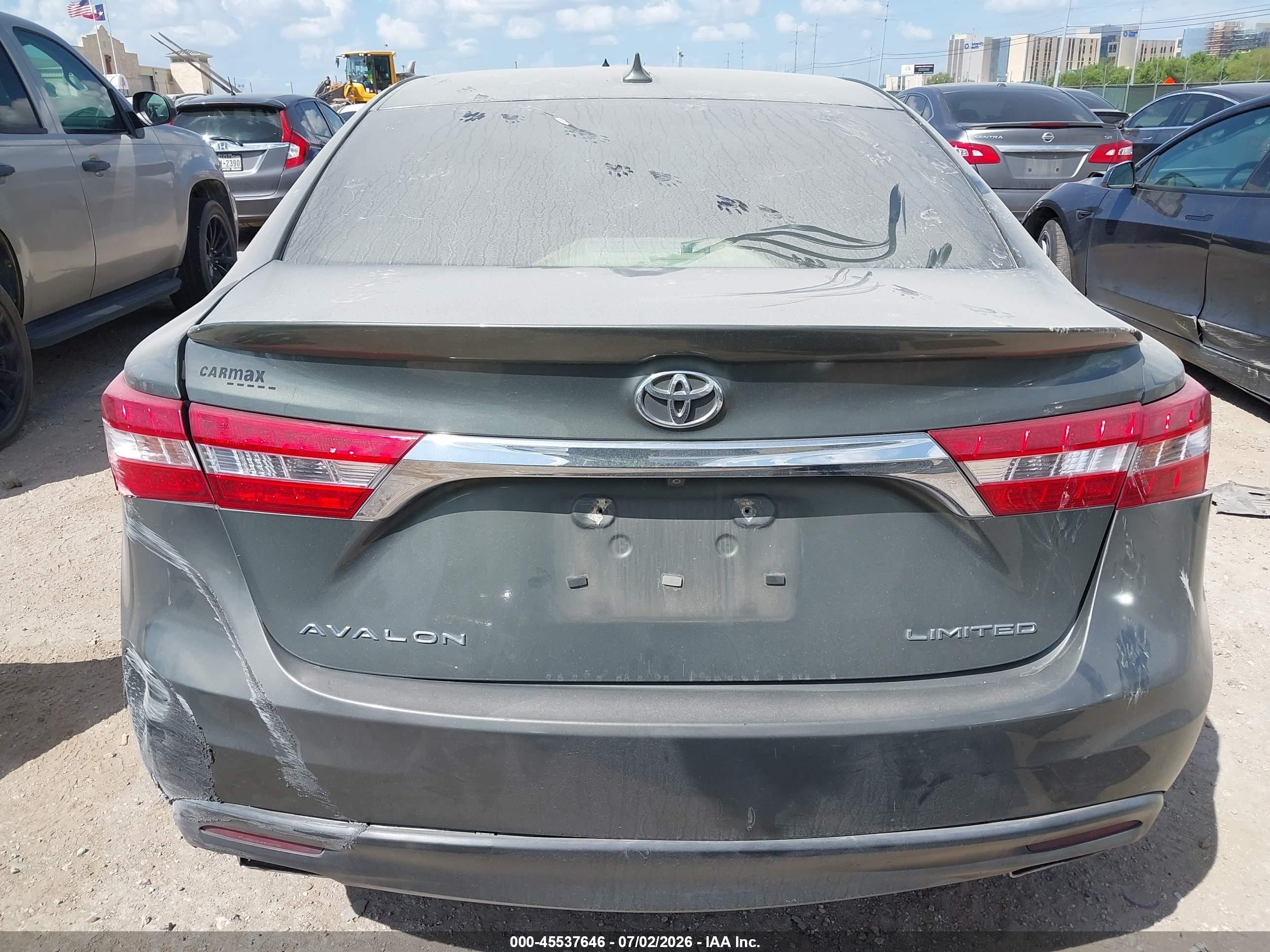 2013 Toyota Avalon Limited Green vin: 4T1BK1EB3DU030588