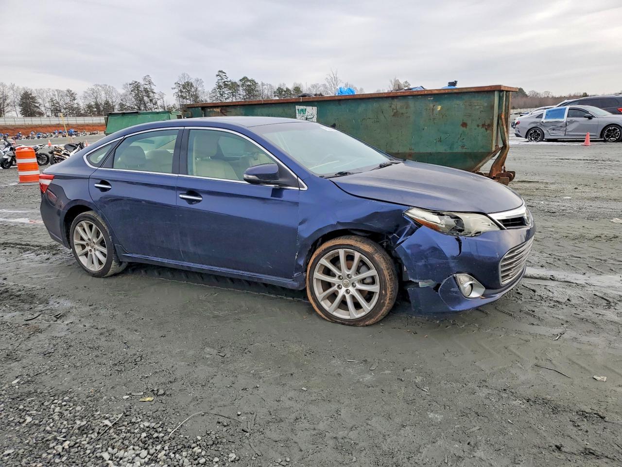 2013 Toyota Avalon Base Blue vin: 4T1BK1EB3DU035063