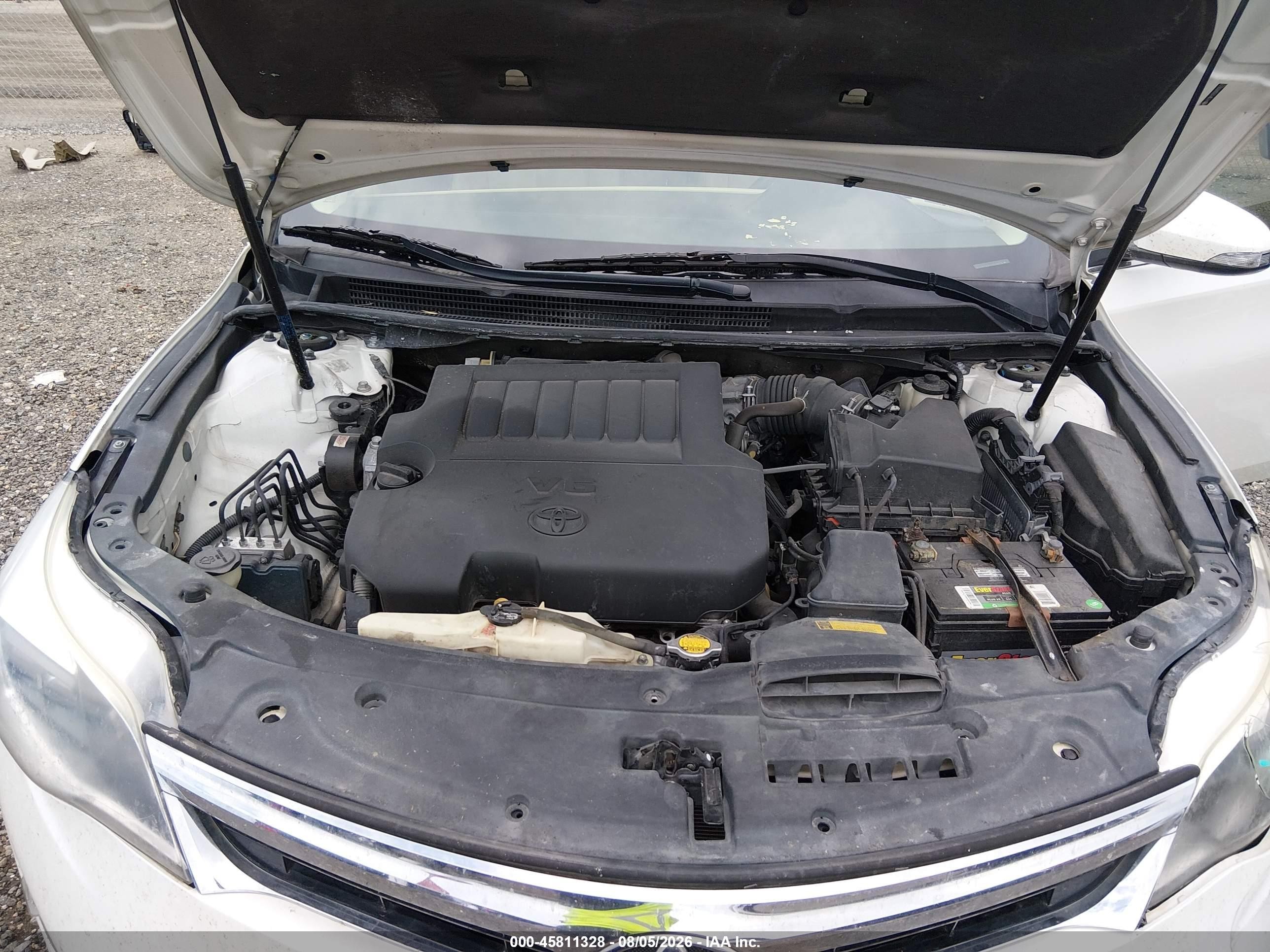 2013 Toyota Avalon Xle Белый vin: 4T1BK1EB3DU038478
