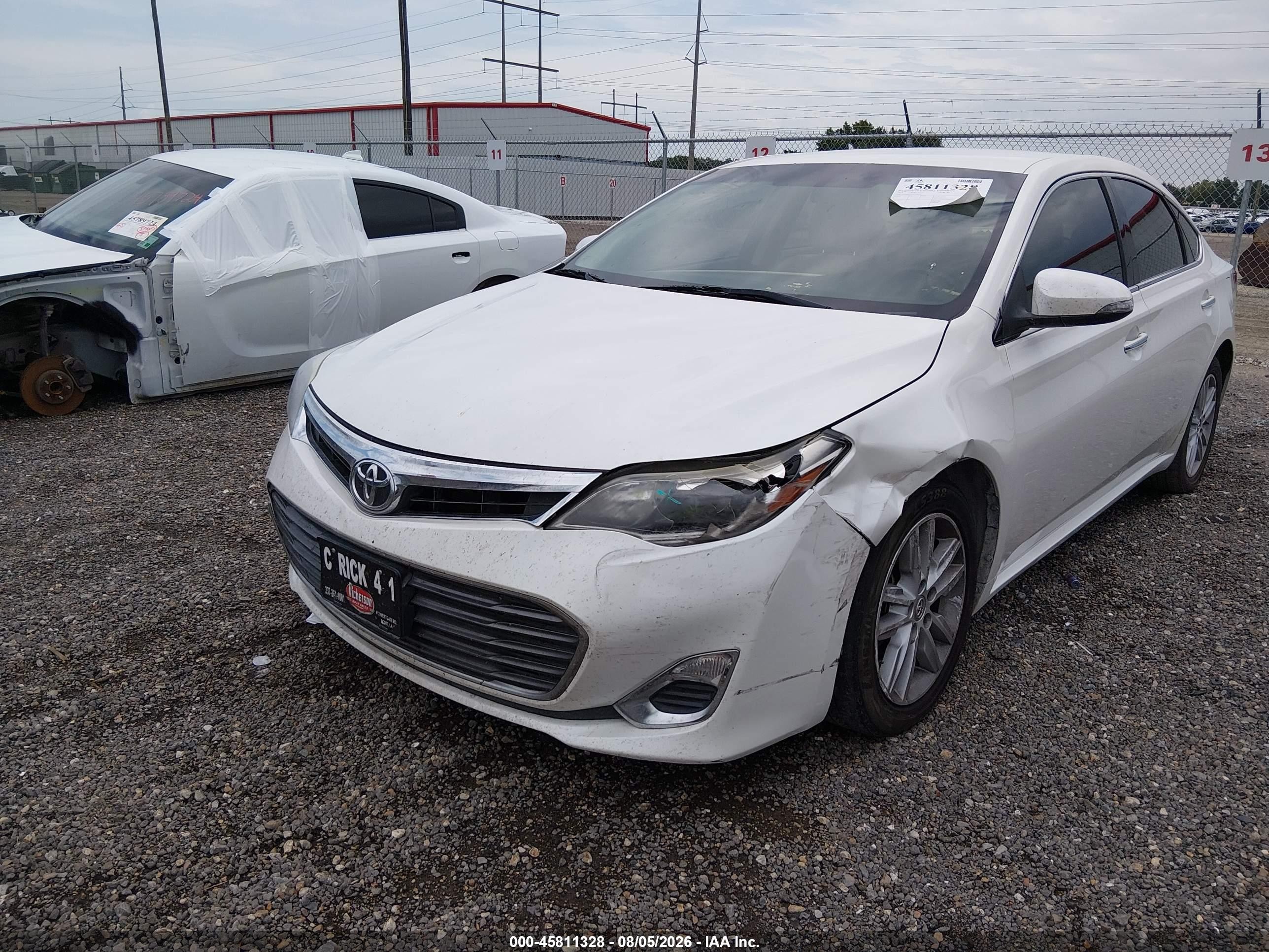 2013 Toyota Avalon Xle Белый vin: 4T1BK1EB3DU038478