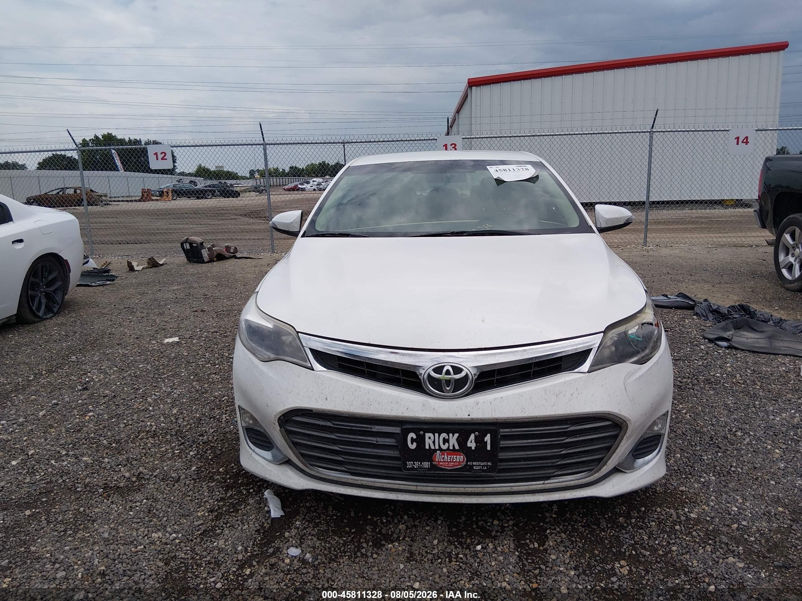 2013 Toyota Avalon Xle Белый vin: 4T1BK1EB3DU038478